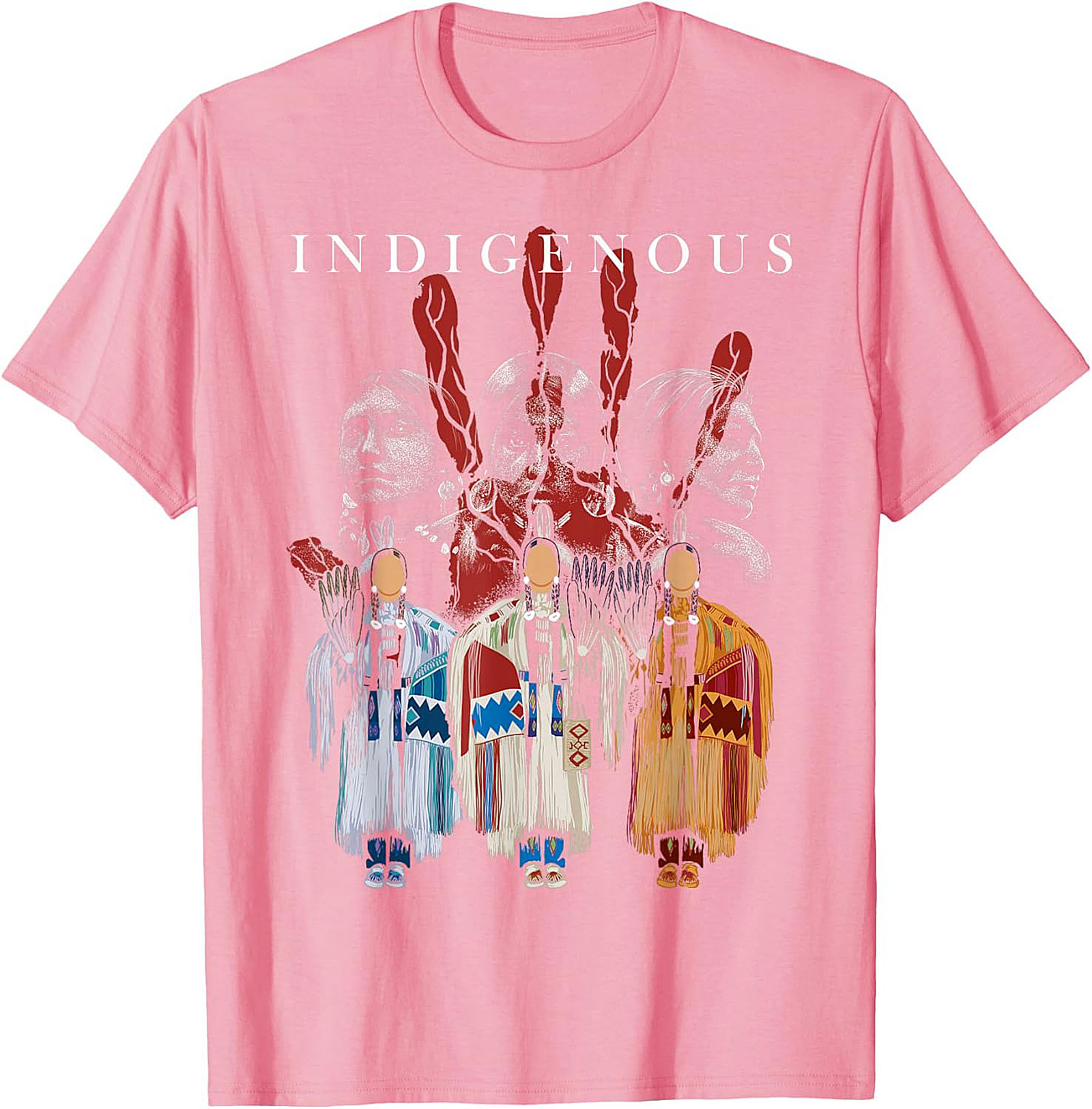 Indigenous Heritage Graphic Tee Native American Pride Shirt