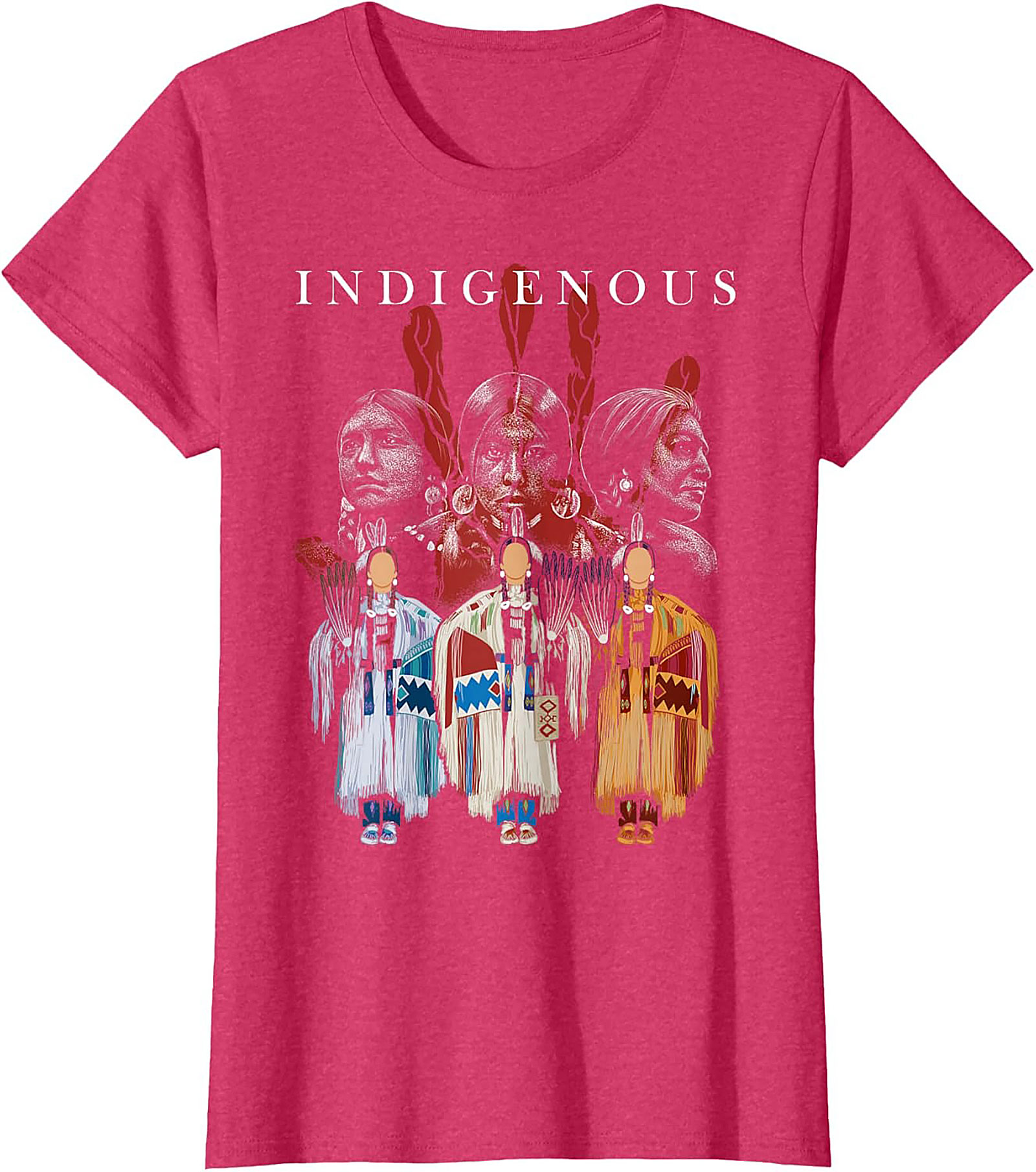Indigenous Heritage Graphic Tee Native American Pride Shirt