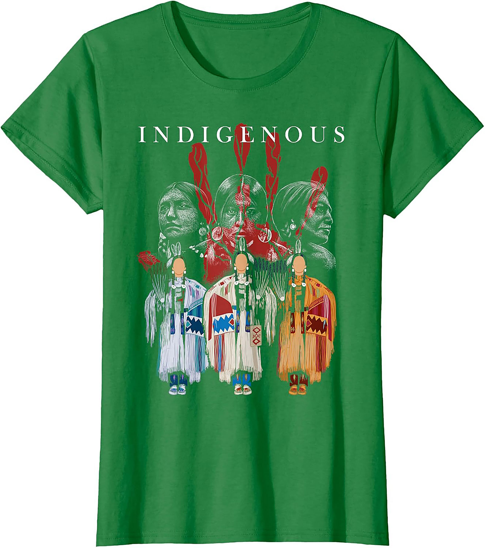 Indigenous Heritage Graphic Tee Native American Pride Shirt