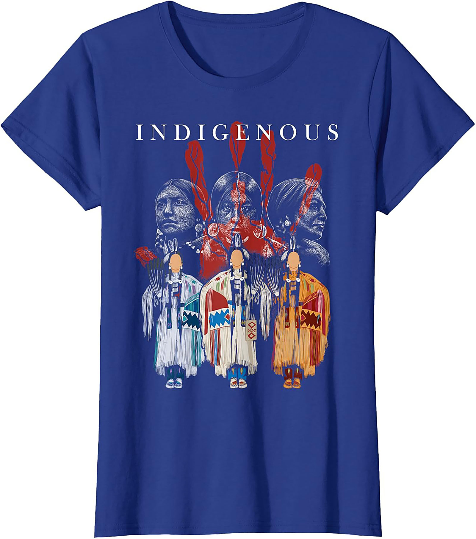 Indigenous Heritage Graphic Tee Native American Pride Shirt