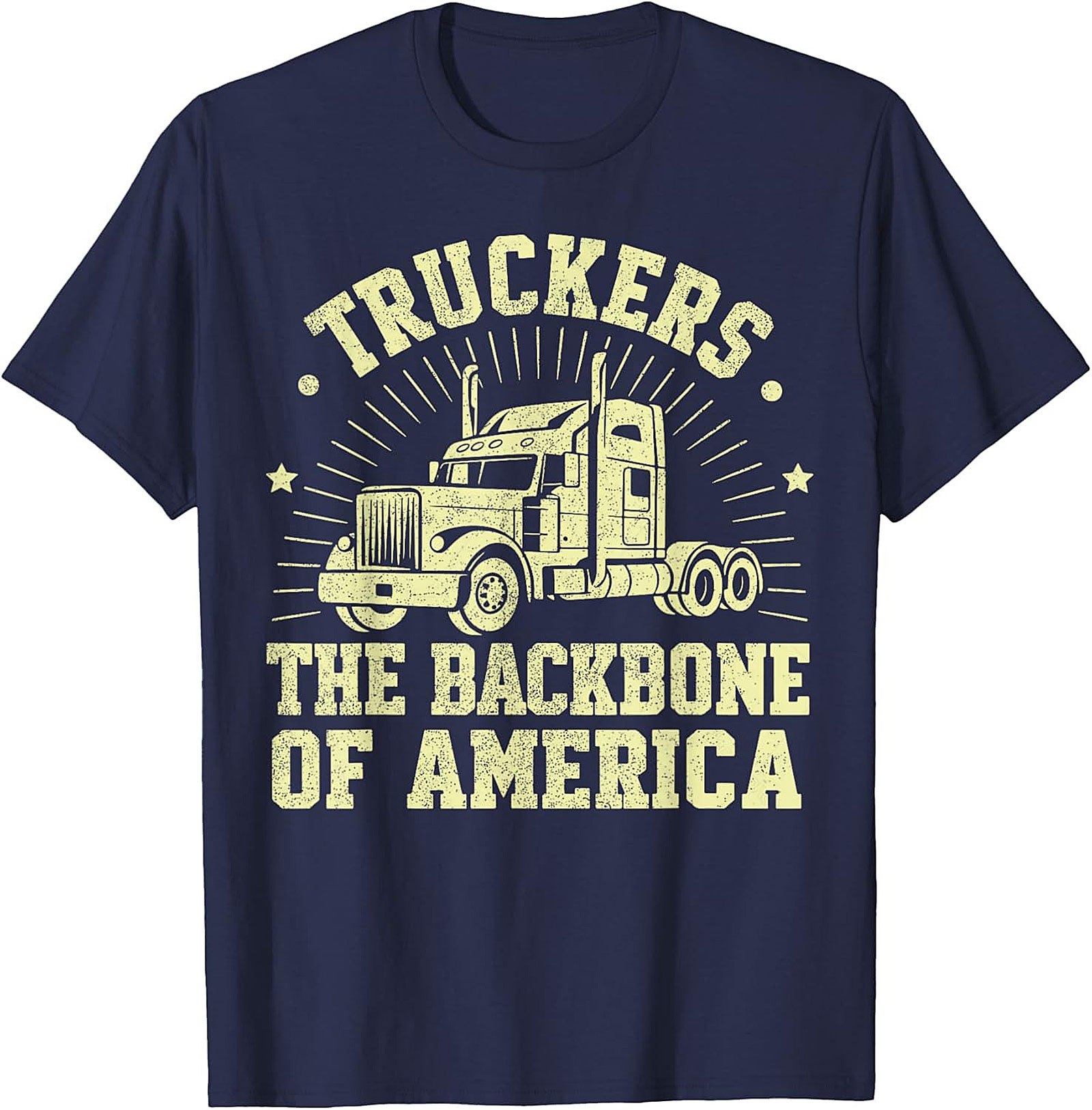 Truckers The Backbone of America Graphic Tee