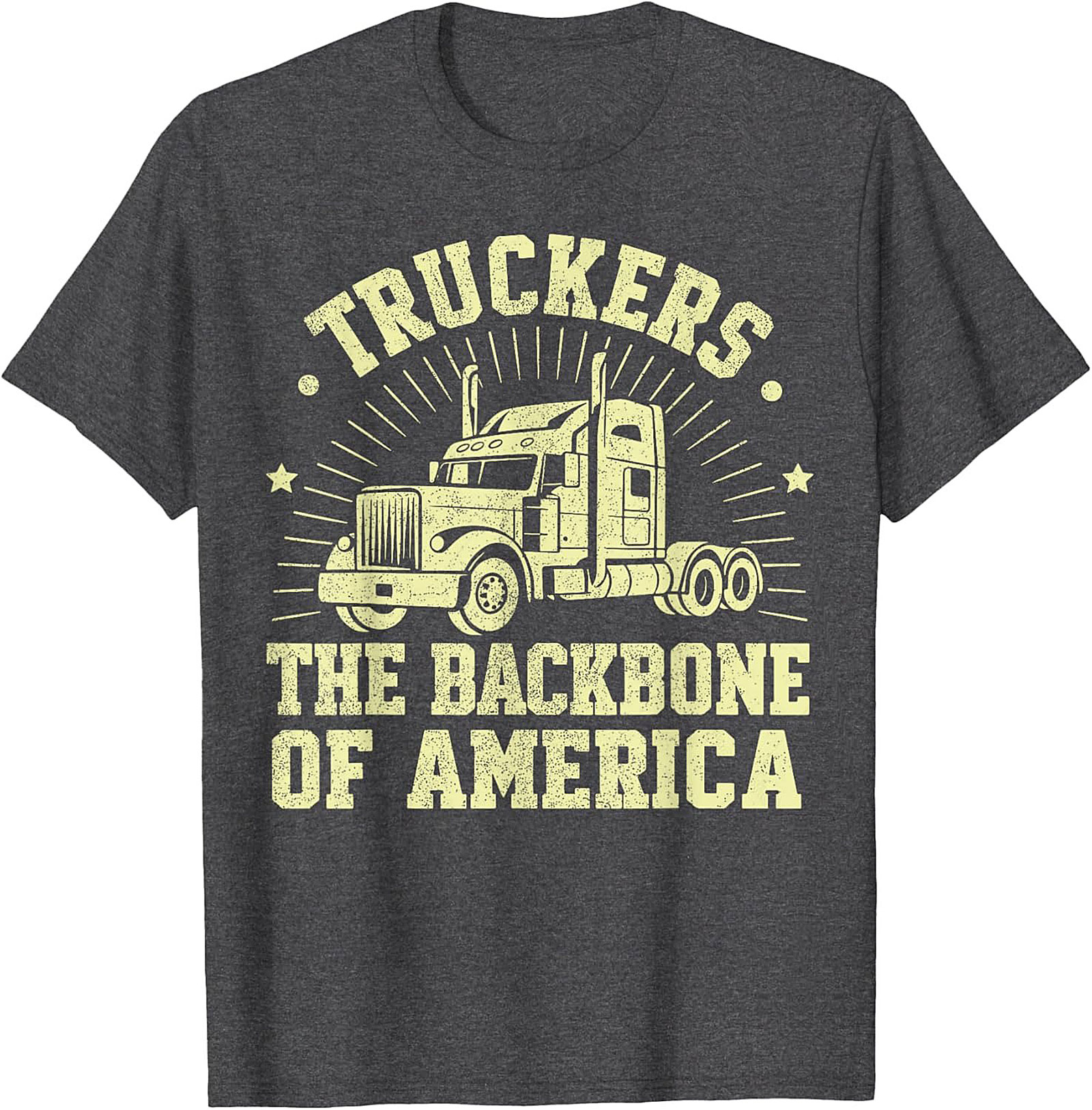 Truckers The Backbone of America Graphic Tee