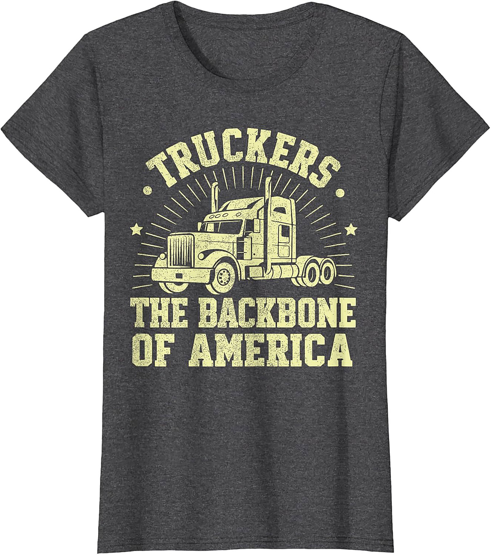 Truckers The Backbone of America Graphic Tee