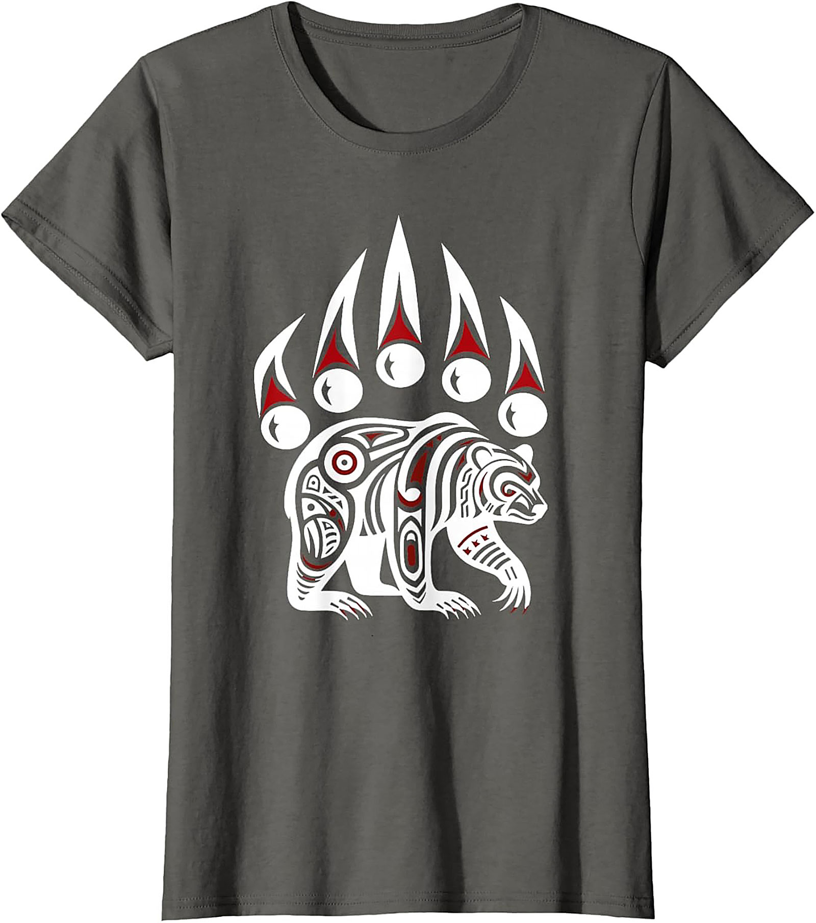 Tribal Bear Graphic Tee Totem Art Unisex Shirt