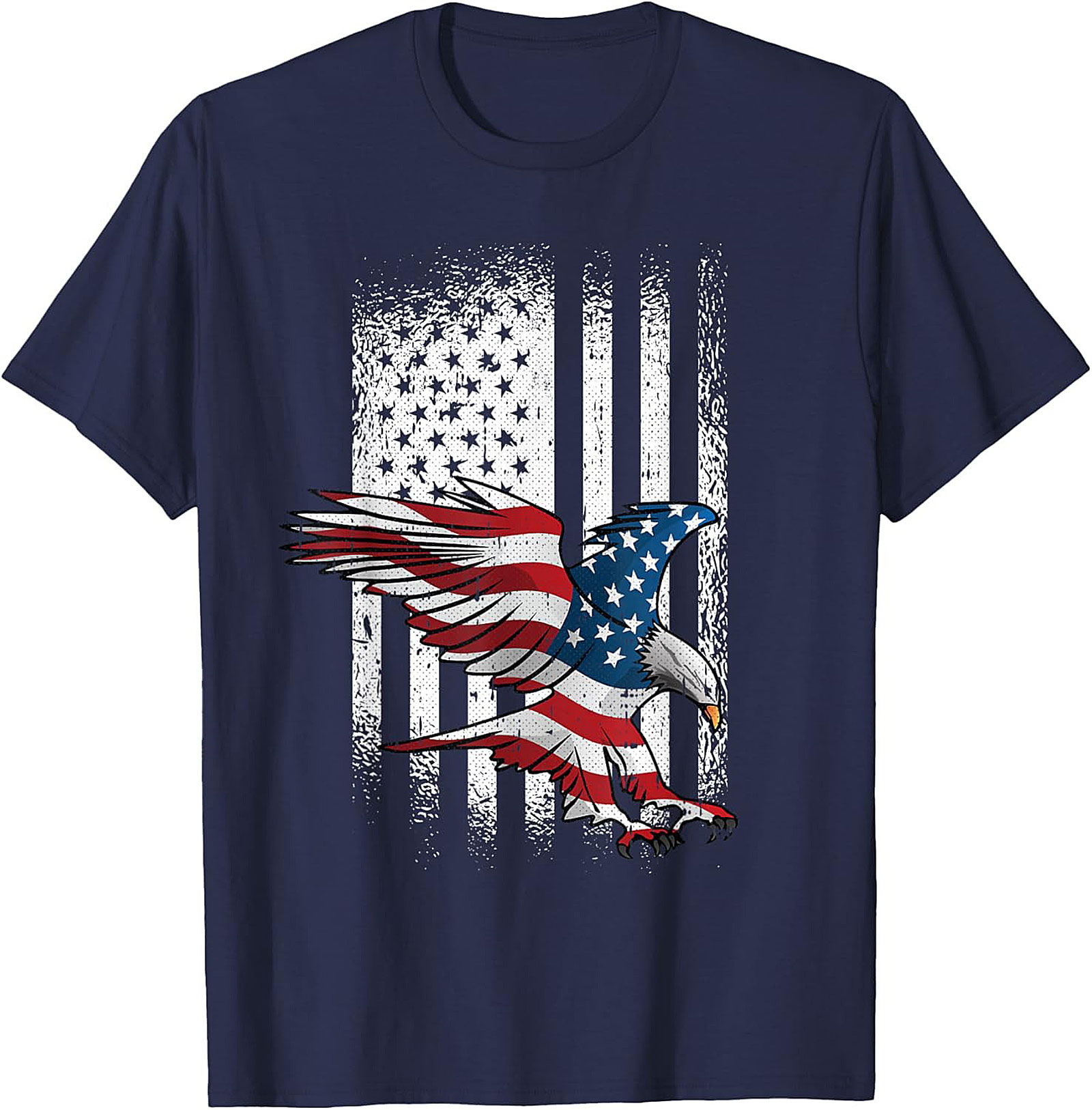 Patriotic Eagle T-Shirt | American Flag Graphic Tee