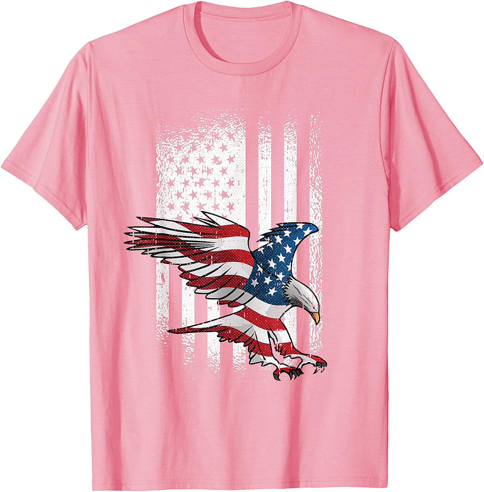 Patriotic Eagle T-Shirt | American Flag Graphic Tee