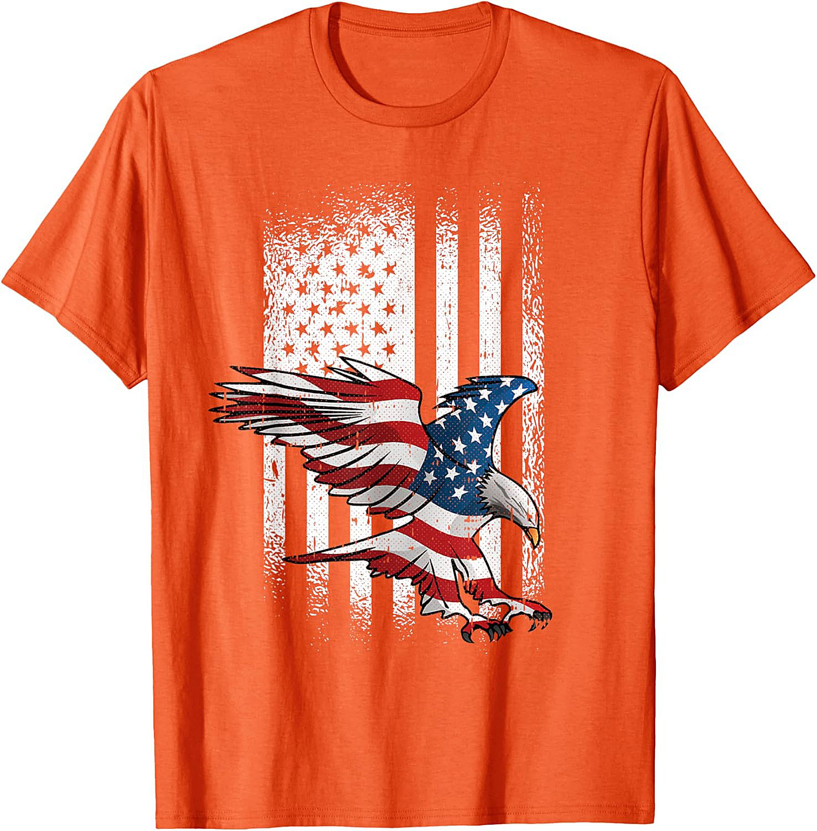 Patriotic Eagle T-Shirt | American Flag Graphic Tee