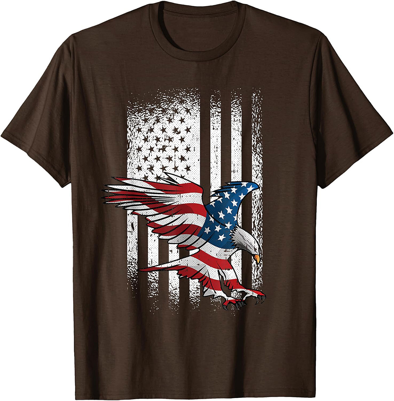 Patriotic Eagle T-Shirt | American Flag Graphic Tee