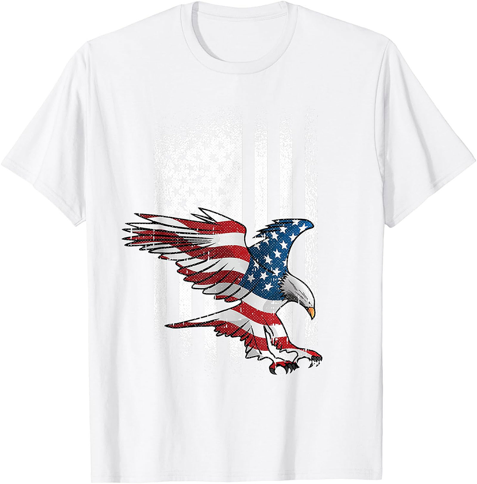 Patriotic Eagle T-Shirt | American Flag Graphic Tee