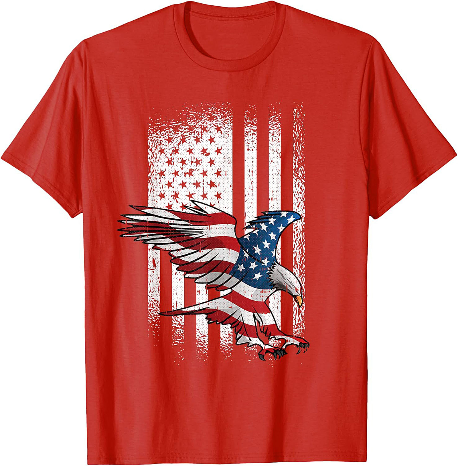 Patriotic Eagle T-Shirt | American Flag Graphic Tee
