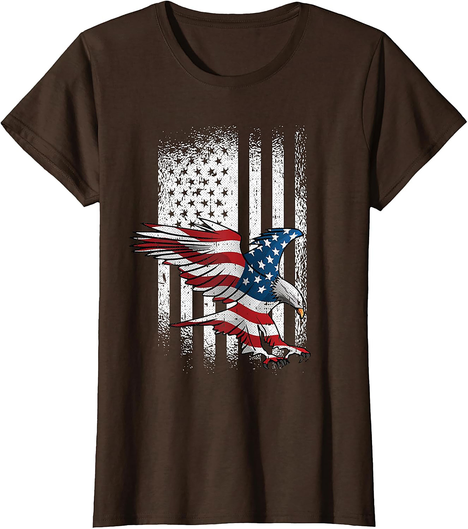 Patriotic Eagle T-Shirt | American Flag Graphic Tee