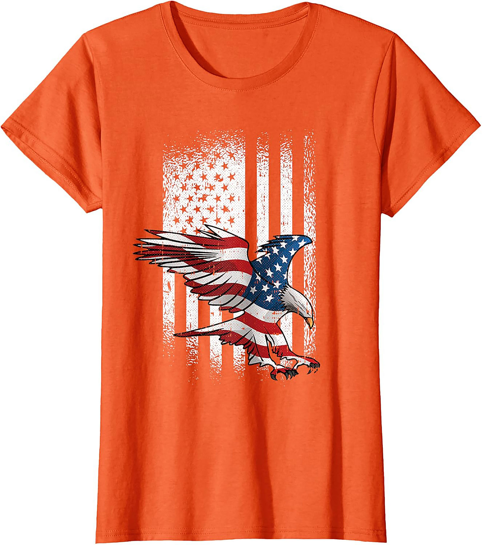 Patriotic Eagle T-Shirt | American Flag Graphic Tee