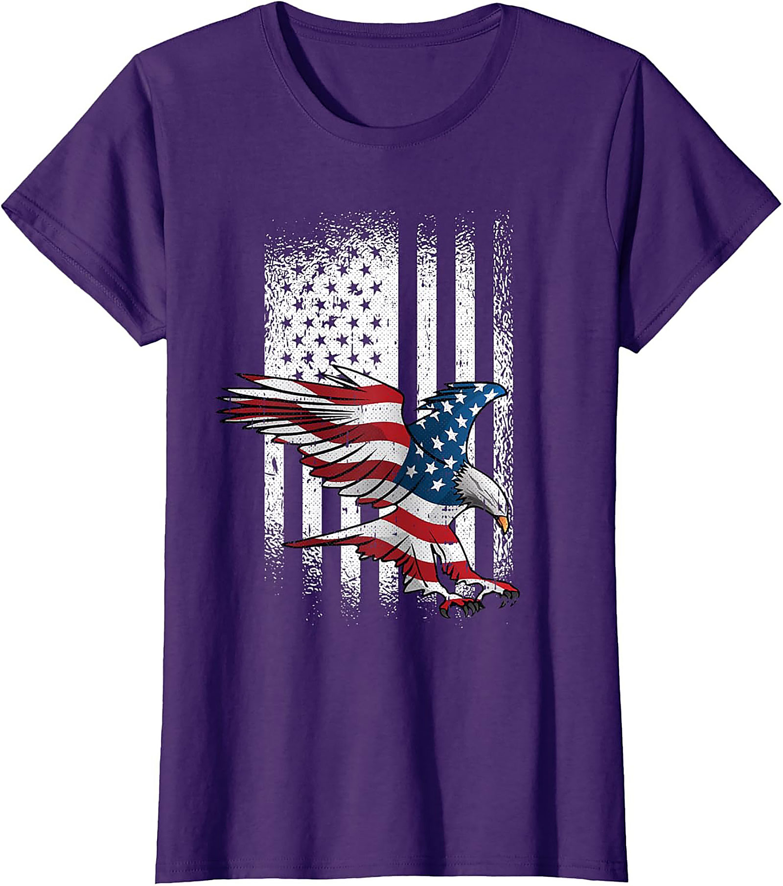Patriotic Eagle T-Shirt | American Flag Graphic Tee