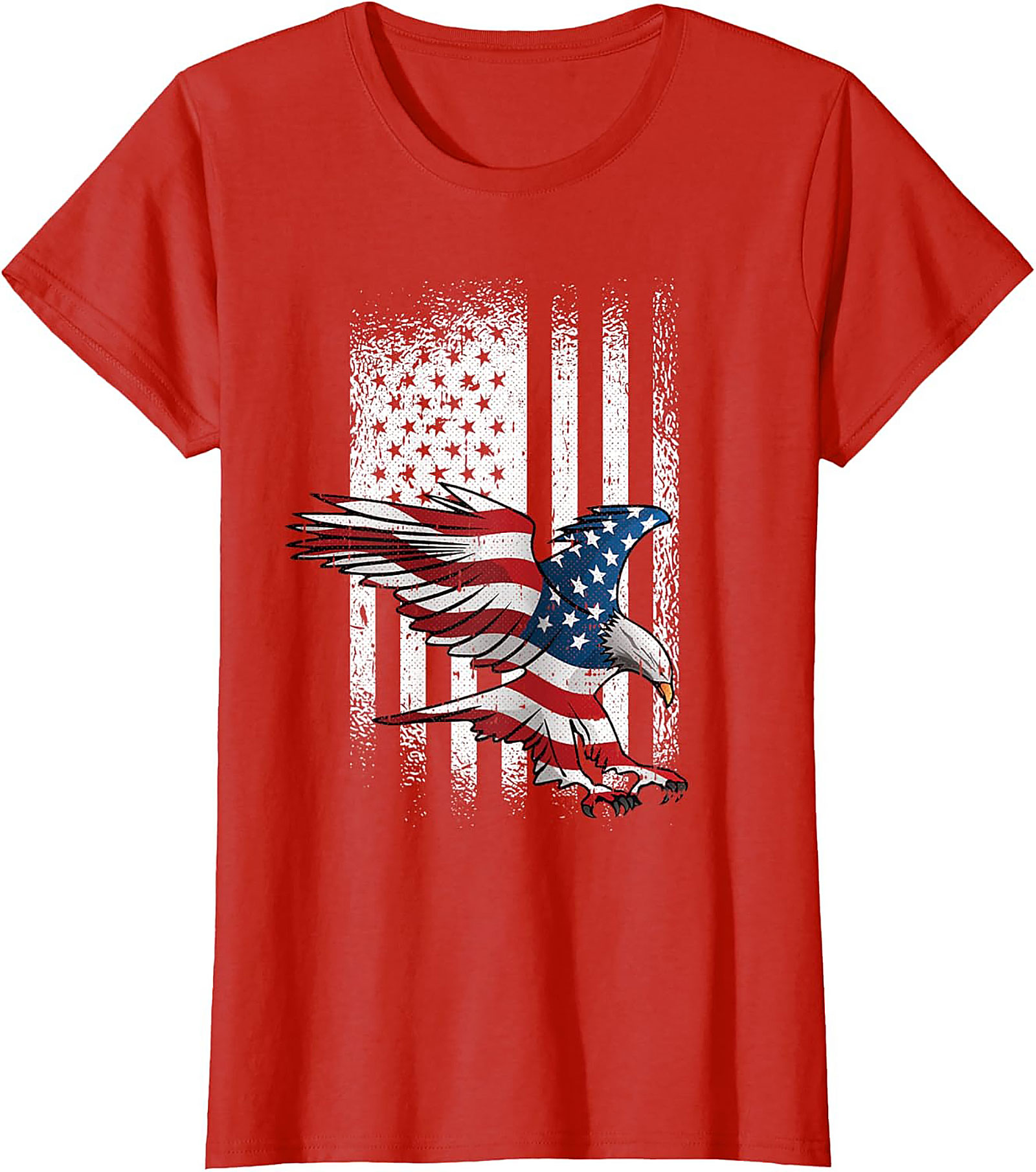 Patriotic Eagle T-Shirt | American Flag Graphic Tee