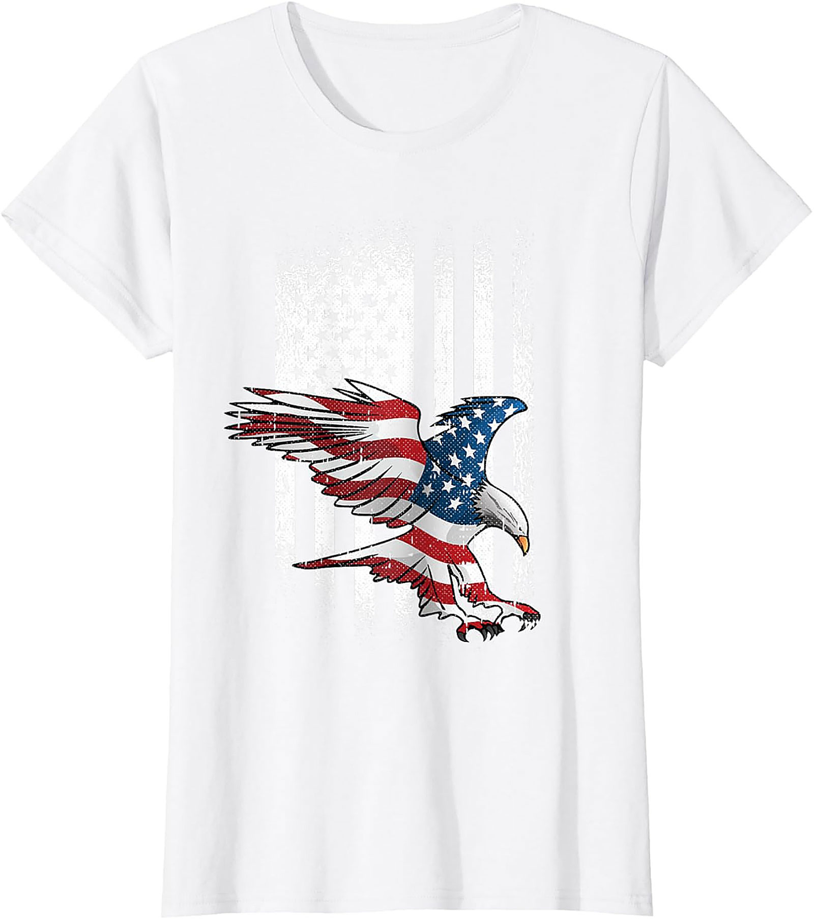 Patriotic Eagle T-Shirt | American Flag Graphic Tee