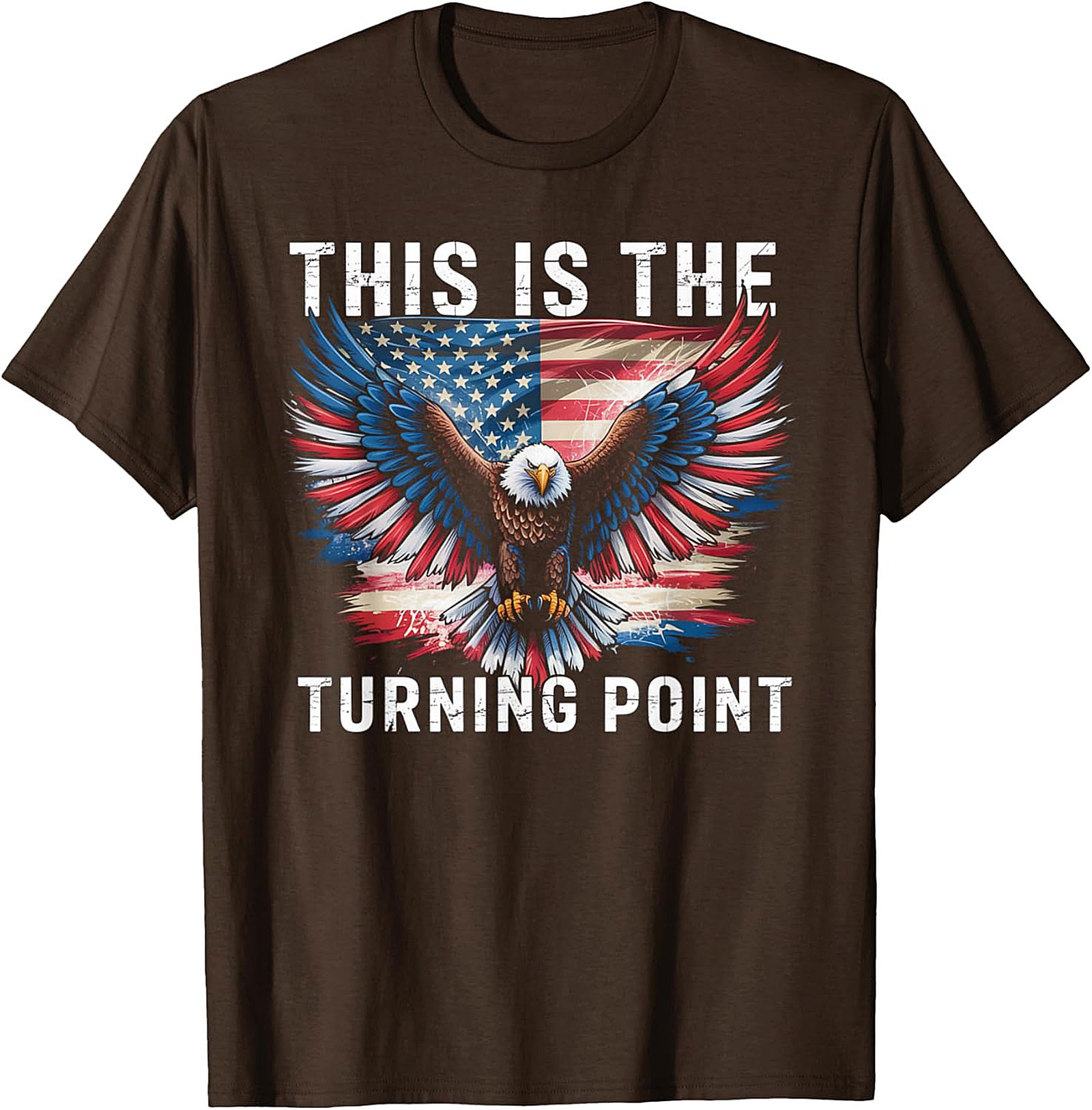 Patriotic Eagle T-Shirt | American Flag Graphic Tee