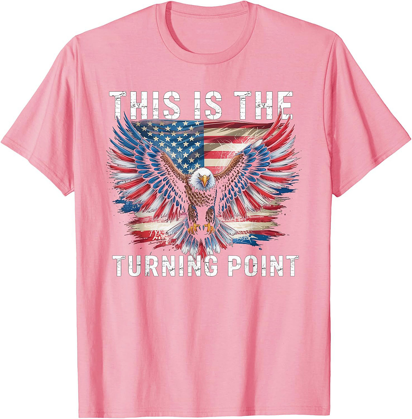 Patriotic Eagle T-Shirt | American Flag Graphic Tee