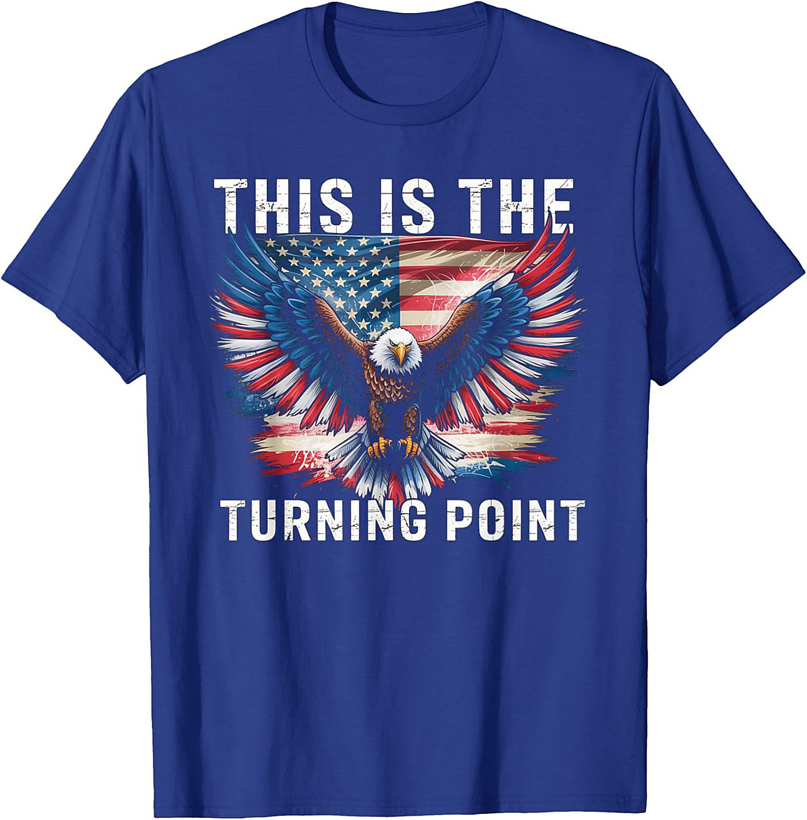 Patriotic Eagle T-Shirt | American Flag Graphic Tee