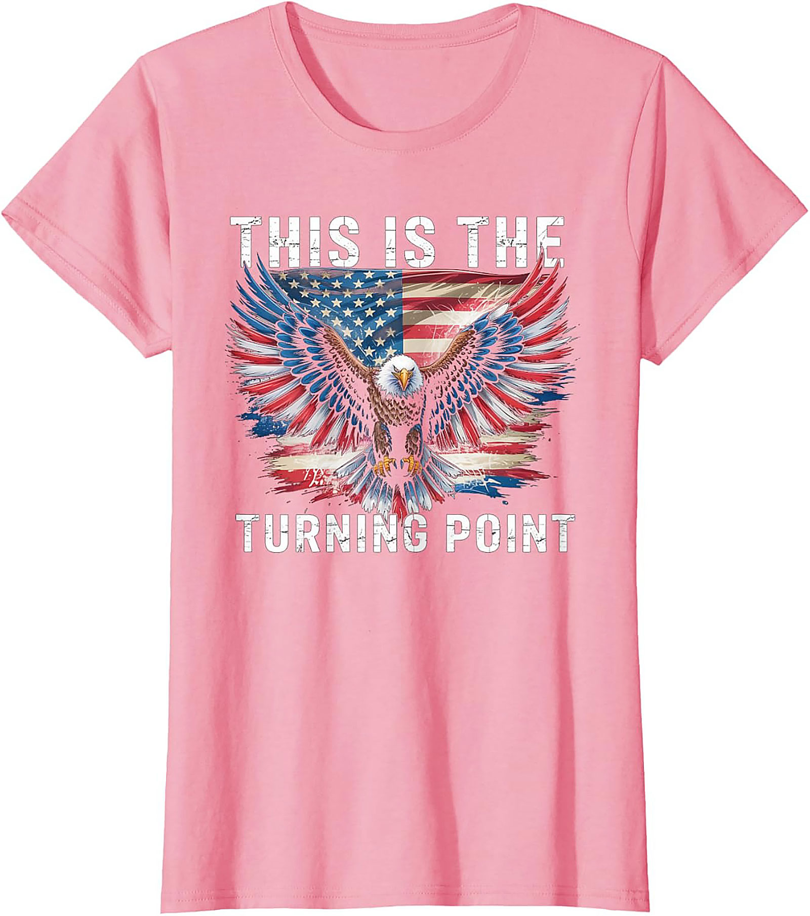 Patriotic Eagle T-Shirt | American Flag Graphic Tee