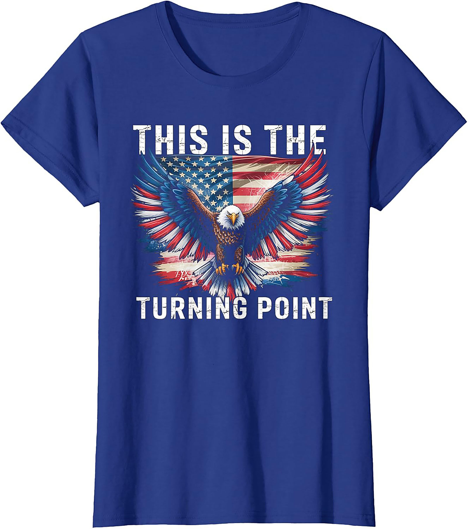 Patriotic Eagle T-Shirt | American Flag Graphic Tee