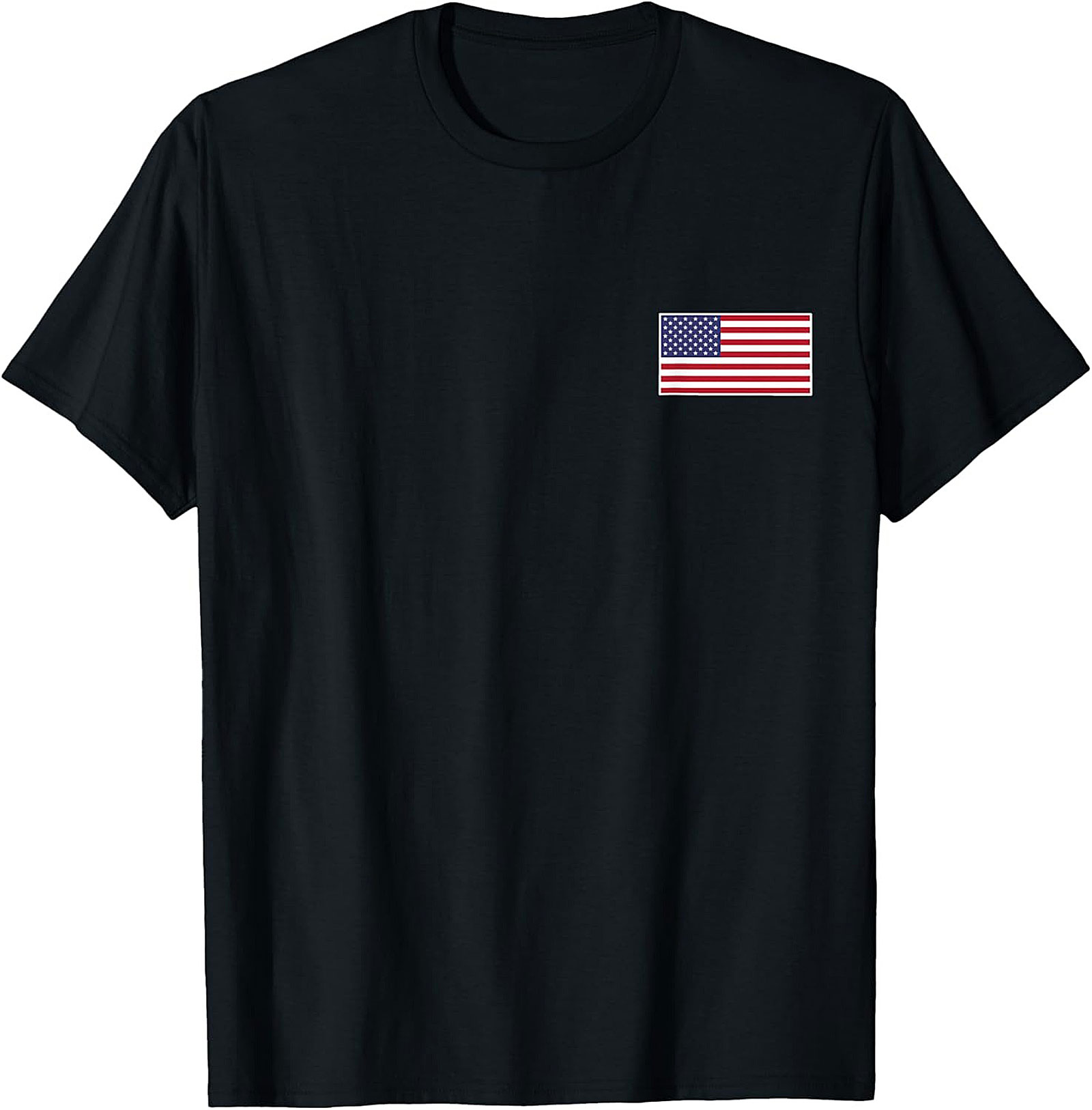 Subtle American Flag T-Shirt | Patriotic Unisex Graphic Tee