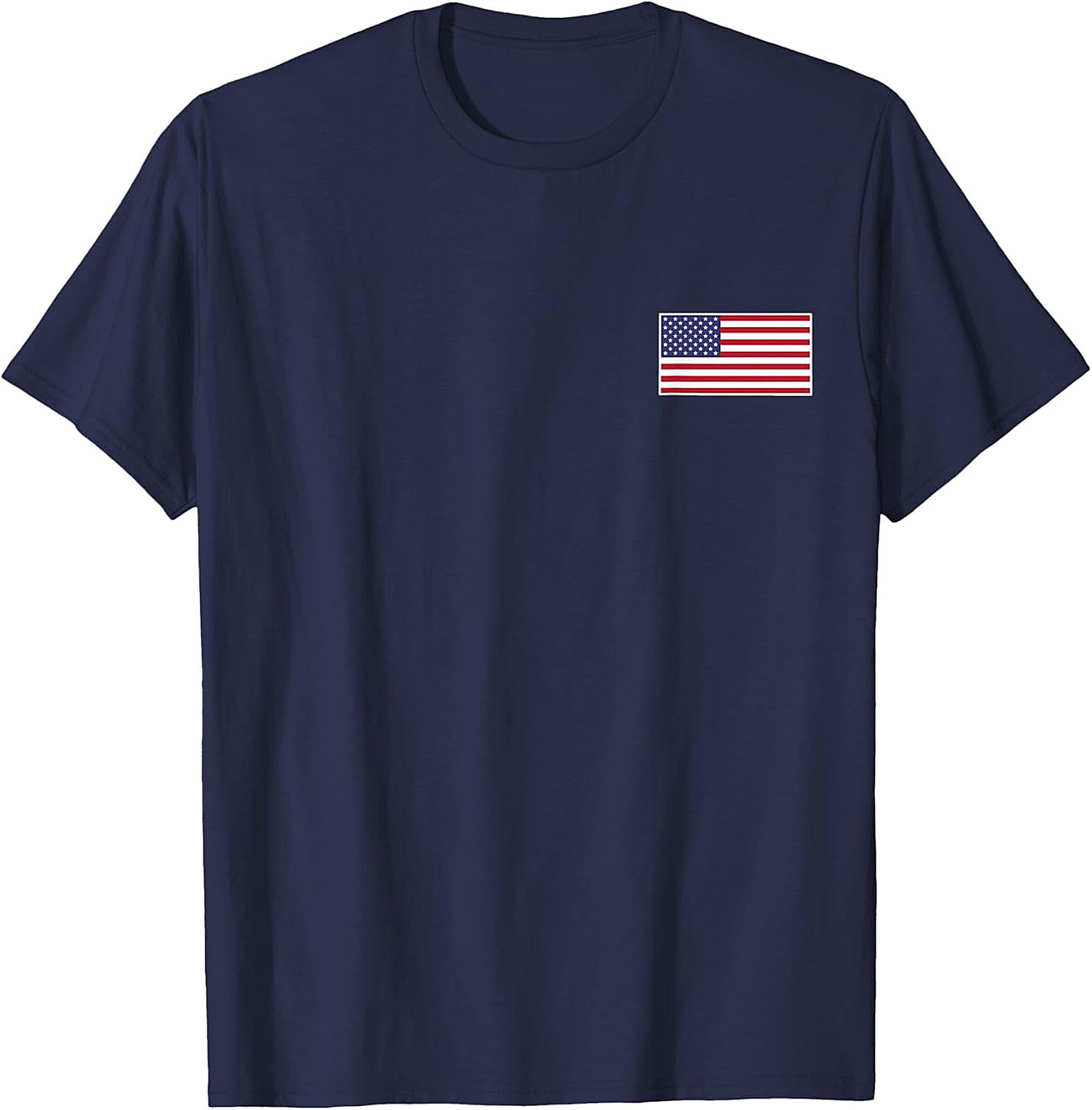 Subtle American Flag T-Shirt | Patriotic Unisex Graphic Tee