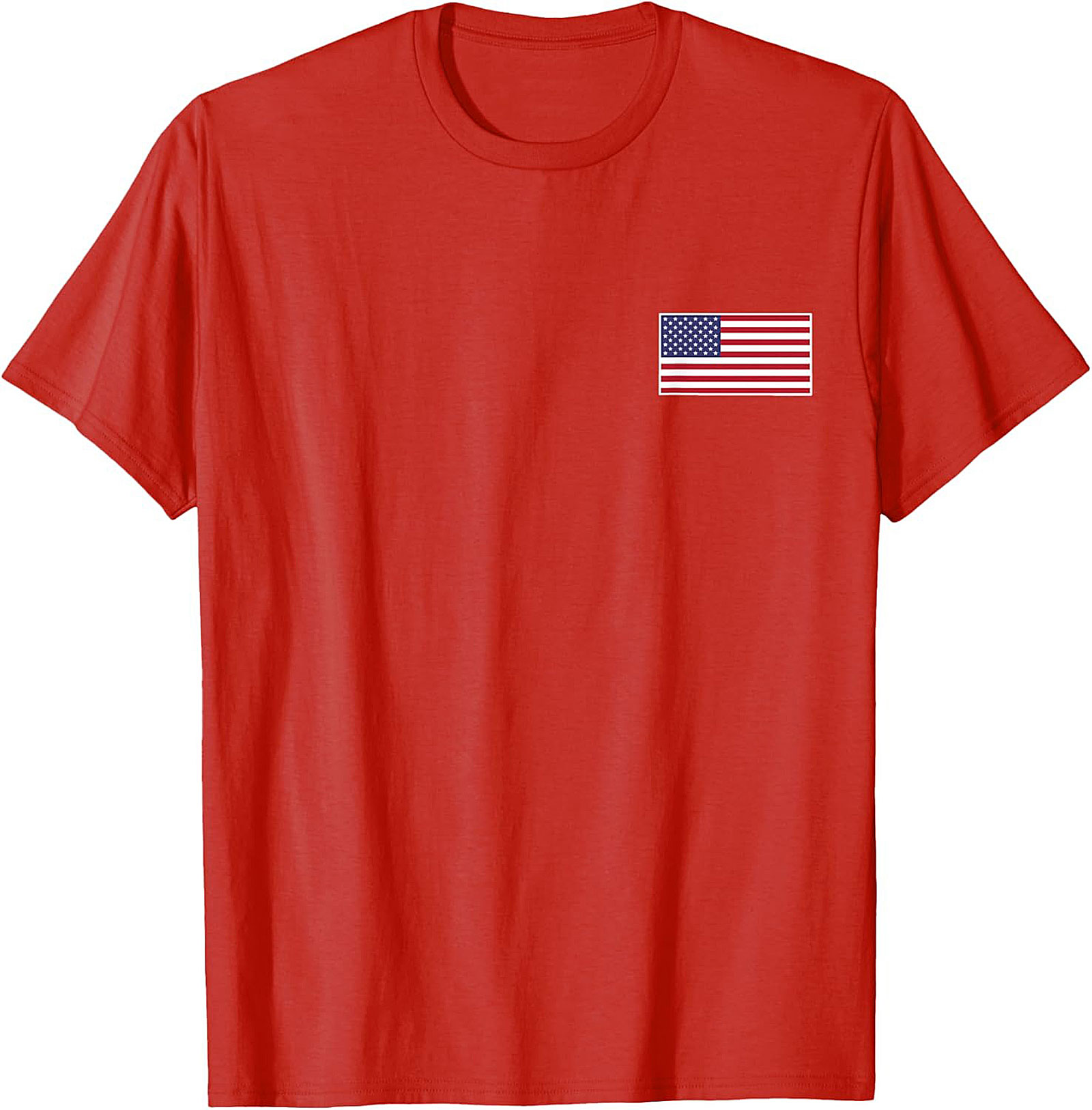 Subtle American Flag T-Shirt | Patriotic Unisex Graphic Tee