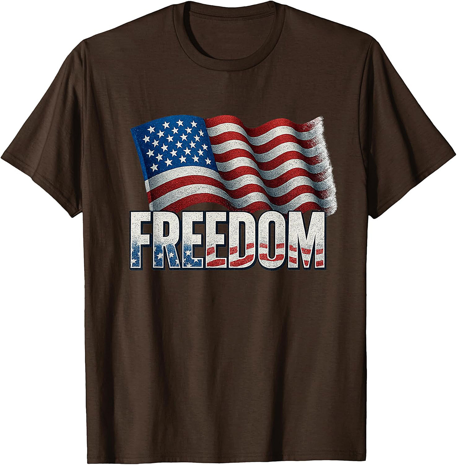 Patriotic Freedom T-shirt | American Flag Graphic Tee