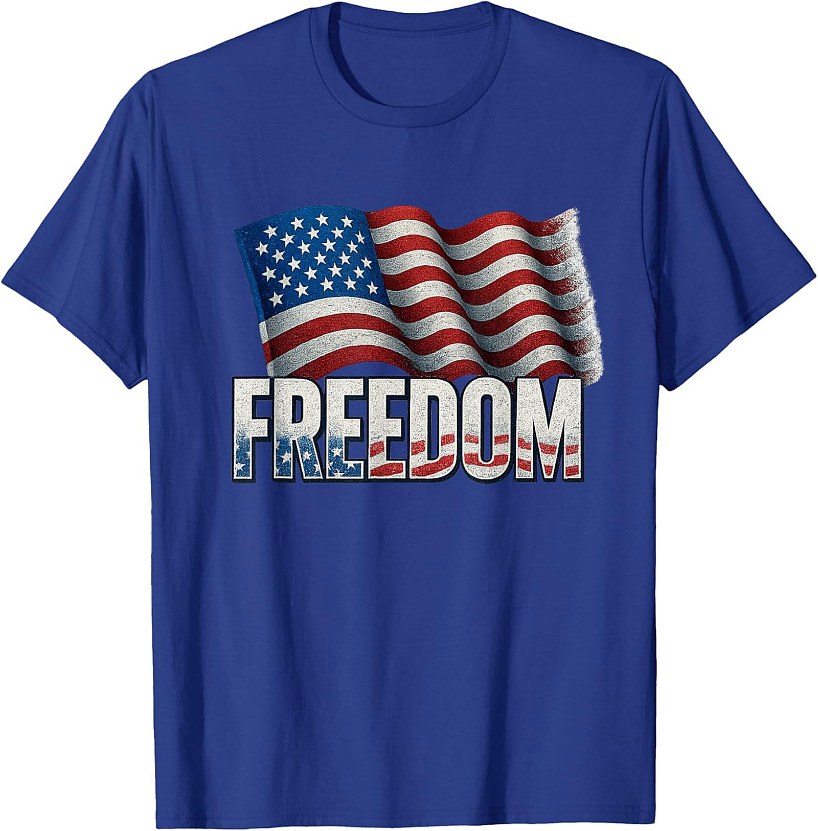 Patriotic Freedom T-shirt | American Flag Graphic Tee