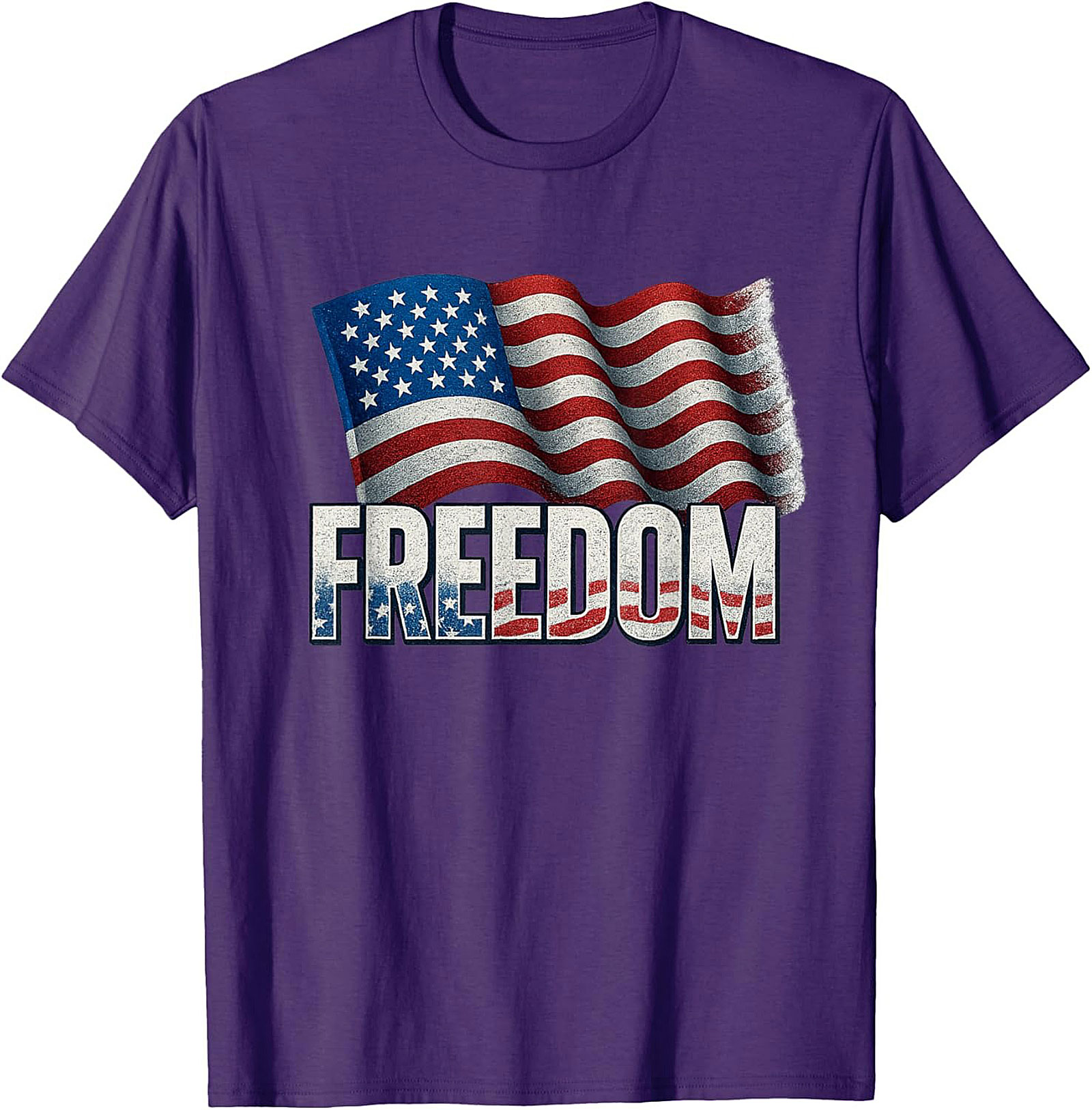 Patriotic Freedom T-shirt | American Flag Graphic Tee