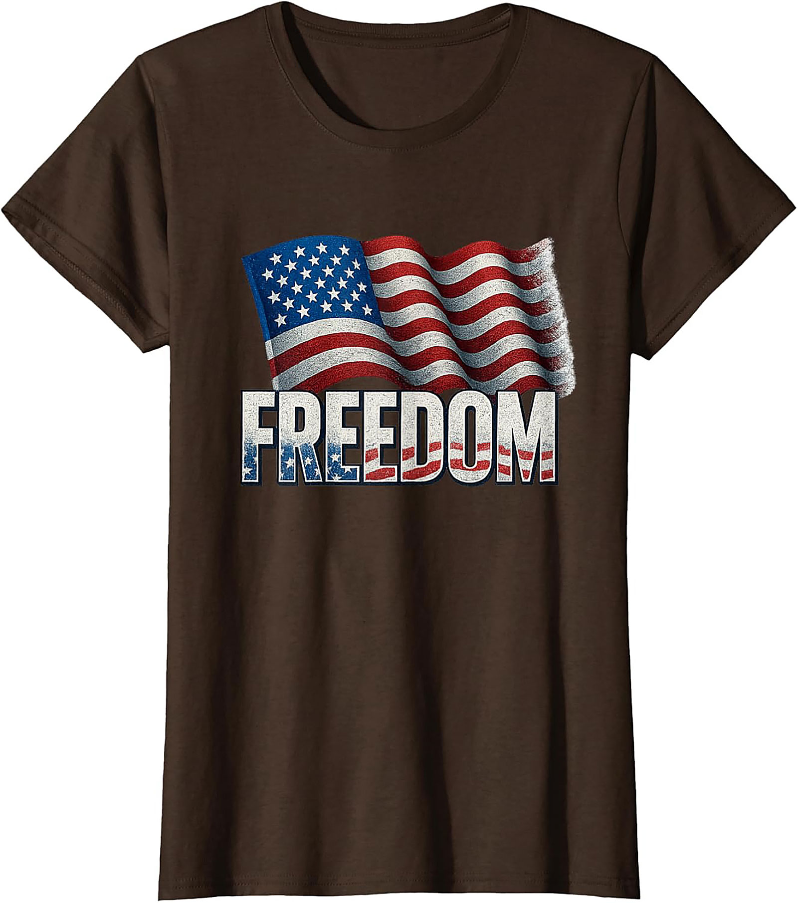 Patriotic Freedom T-shirt | American Flag Graphic Tee