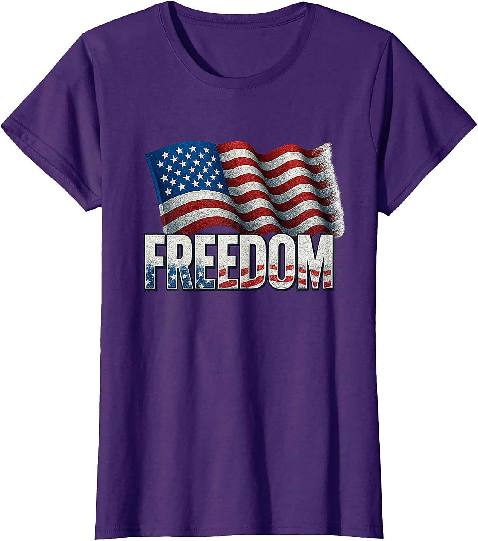 Patriotic Freedom T-shirt | American Flag Graphic Tee