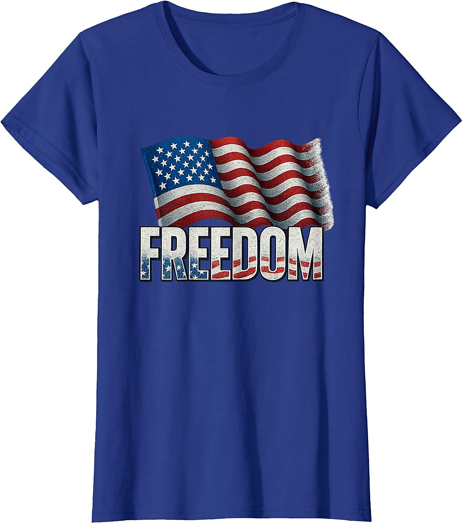 Patriotic Freedom T-shirt | American Flag Graphic Tee