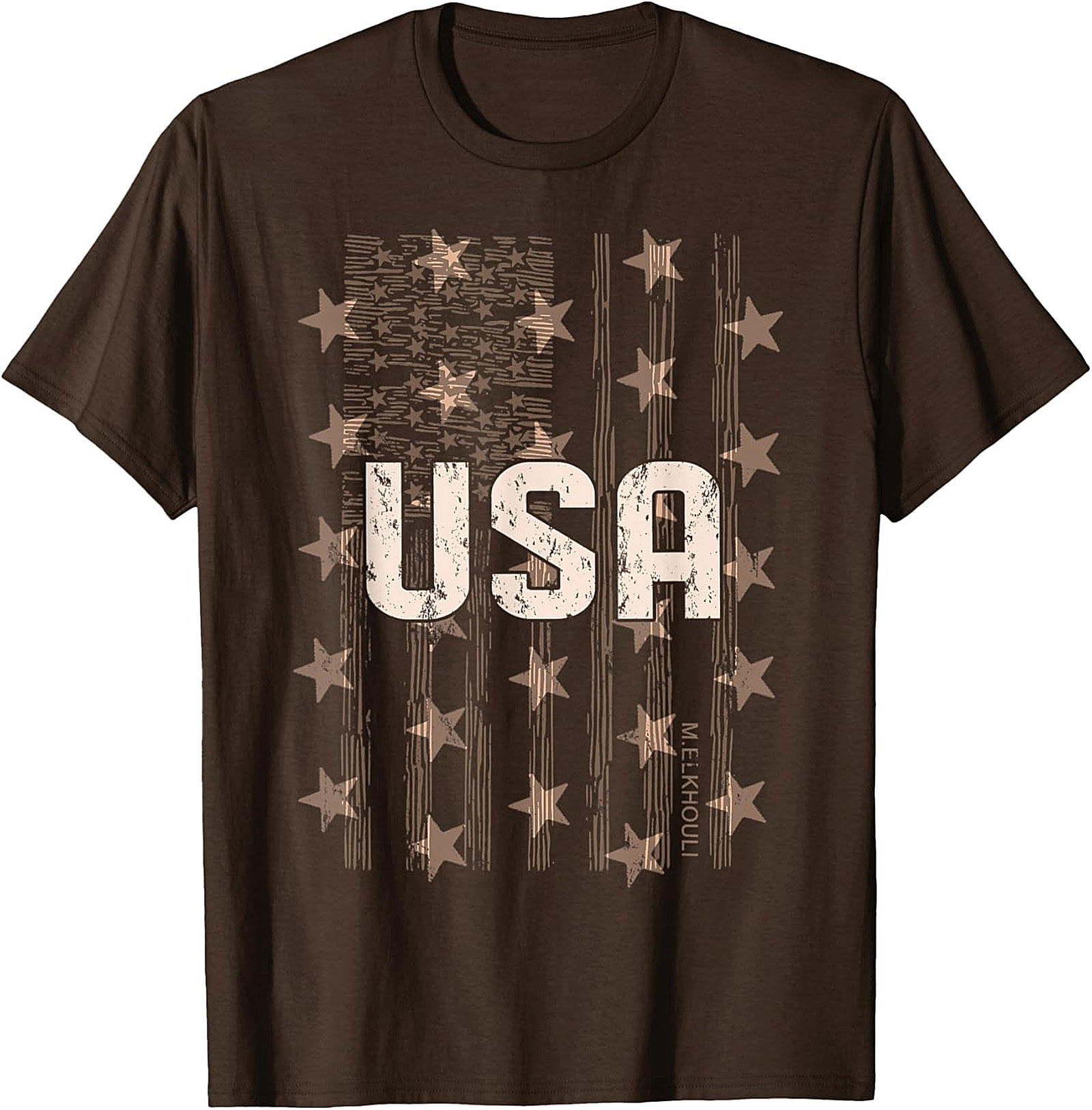 Vintage USA Flag T-shirt | Patriotic American Graphic Tee