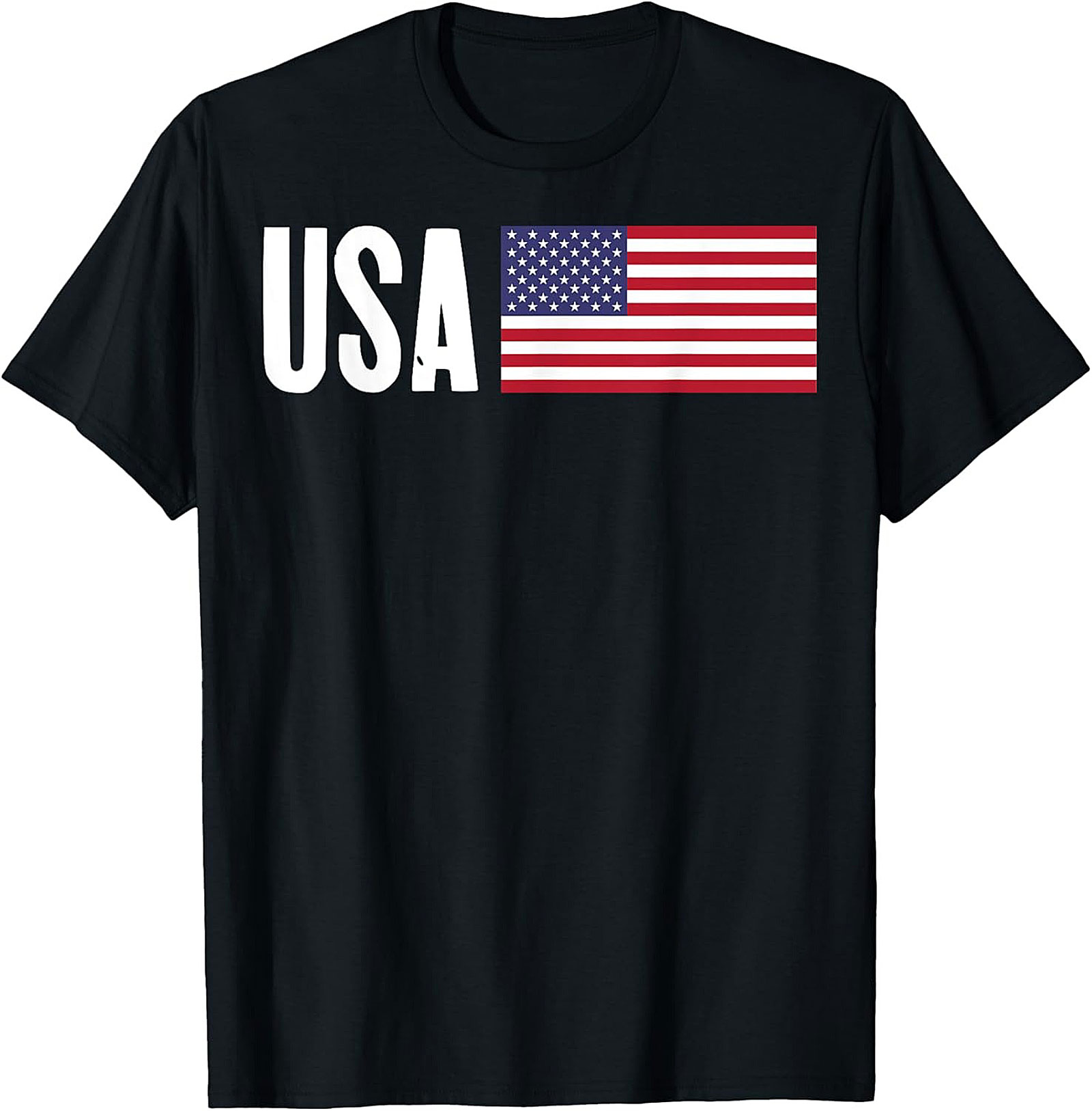 USA Flag Graphic Tee | Patriotic Unisex Shirt