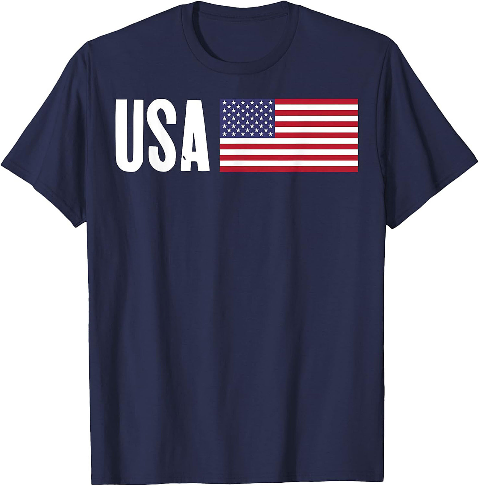 USA Flag Graphic Tee | Patriotic Unisex Shirt