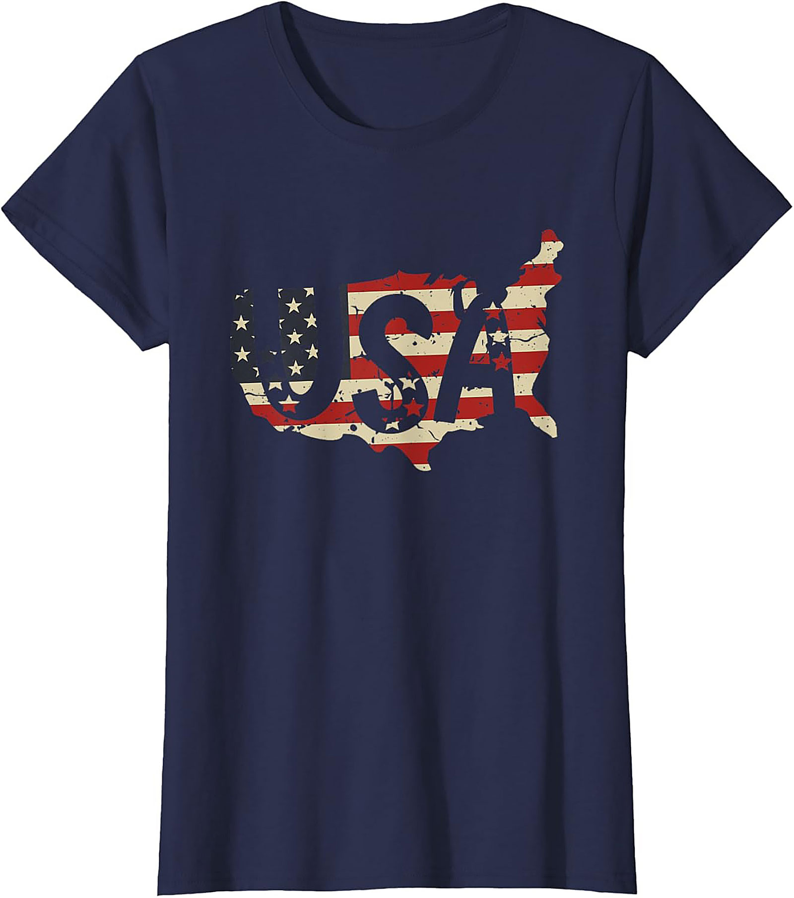 Vintage USA Flag T-shirt | Patriotic Graphic Tee | Soft Cotton