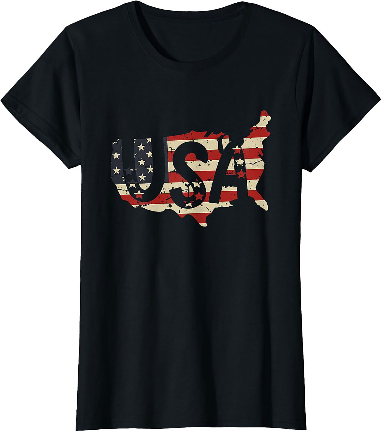 Vintage USA Flag T-shirt | Patriotic Graphic Tee | Soft Cotton