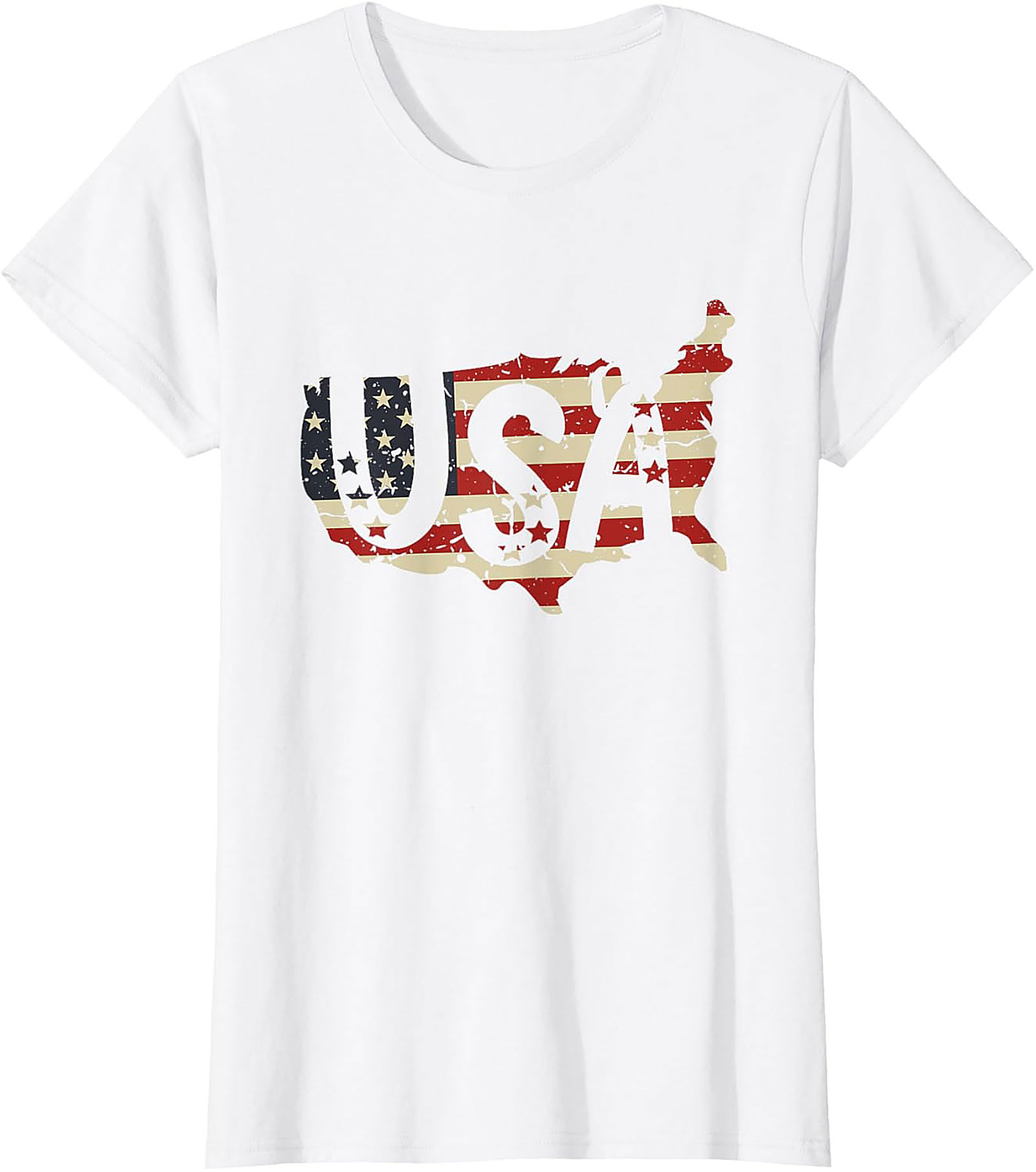 Vintage USA Flag T-shirt | Patriotic Graphic Tee | Soft Cotton