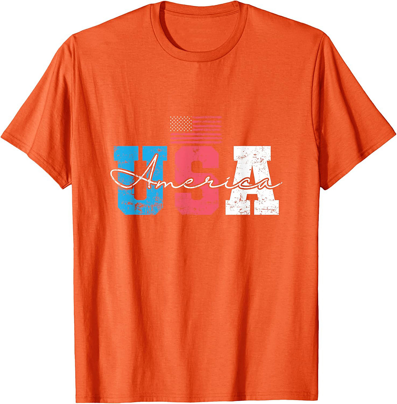 Vintage Patriotic USA Graphic Tee | Soft Cotton America Shirt