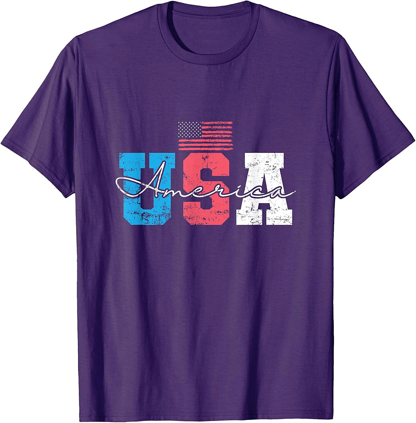 Vintage Patriotic USA Graphic Tee | Soft Cotton America Shirt