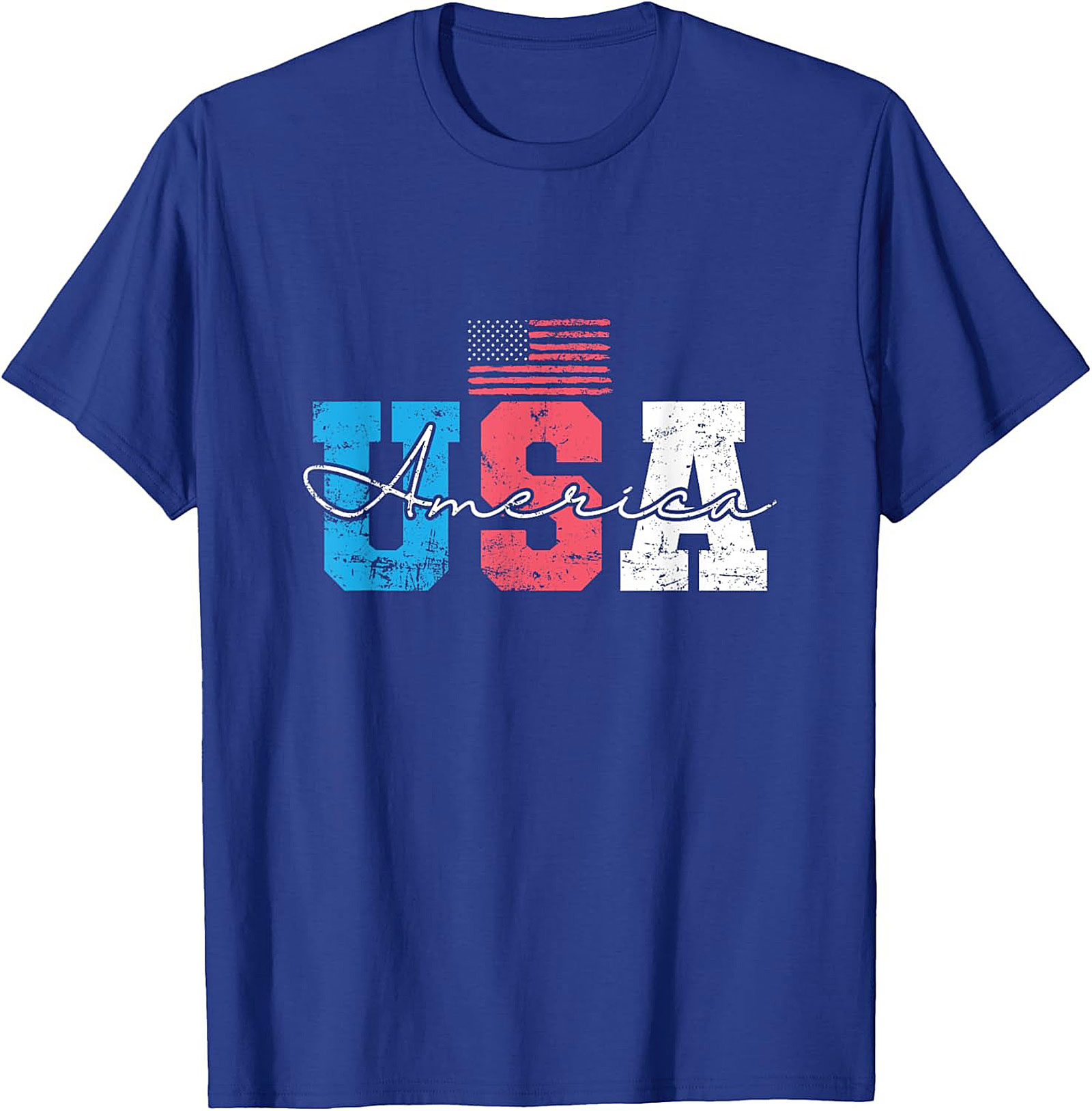 Vintage Patriotic USA Graphic Tee | Soft Cotton America Shirt