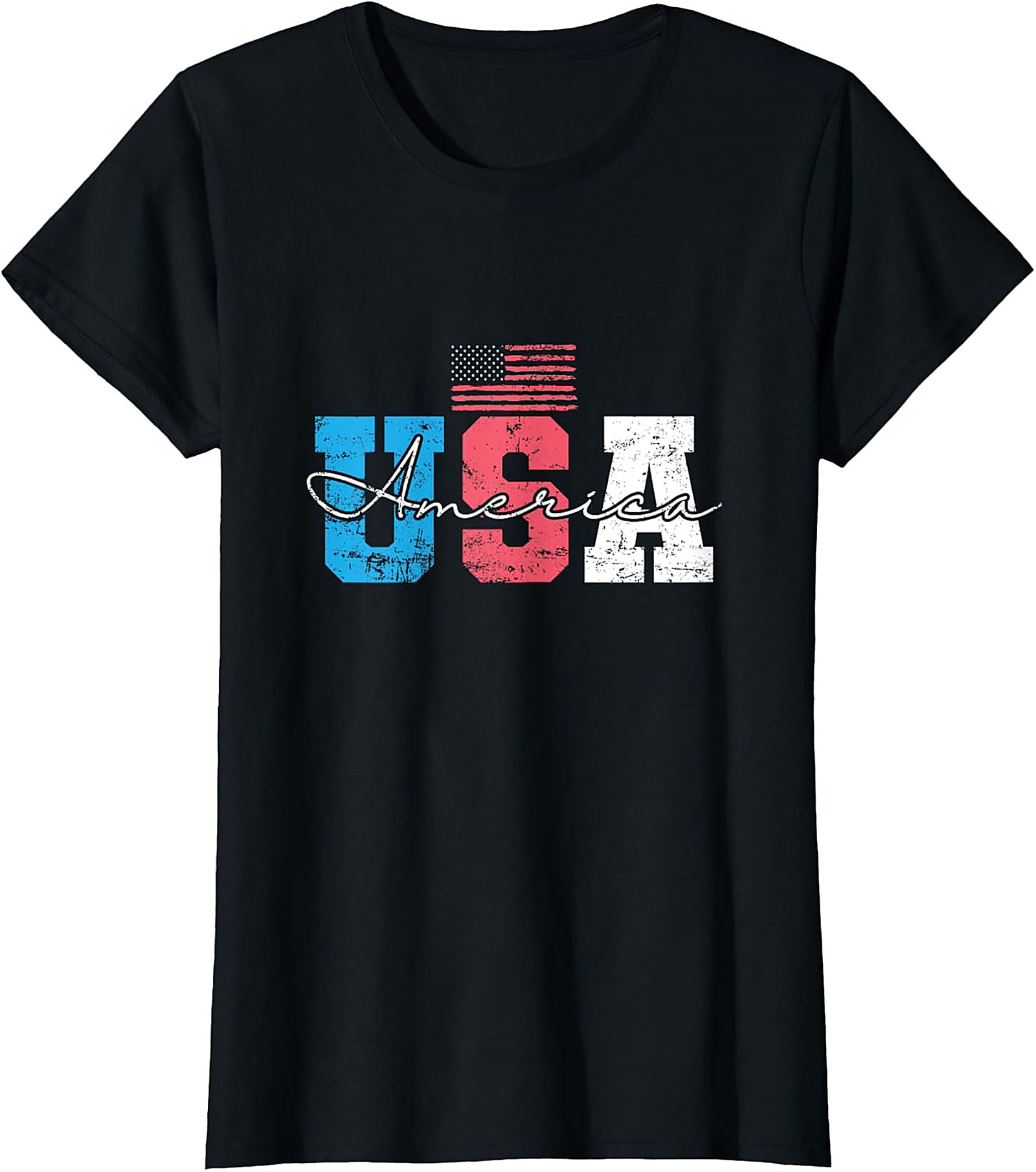Vintage Patriotic USA Graphic Tee | Soft Cotton America Shirt