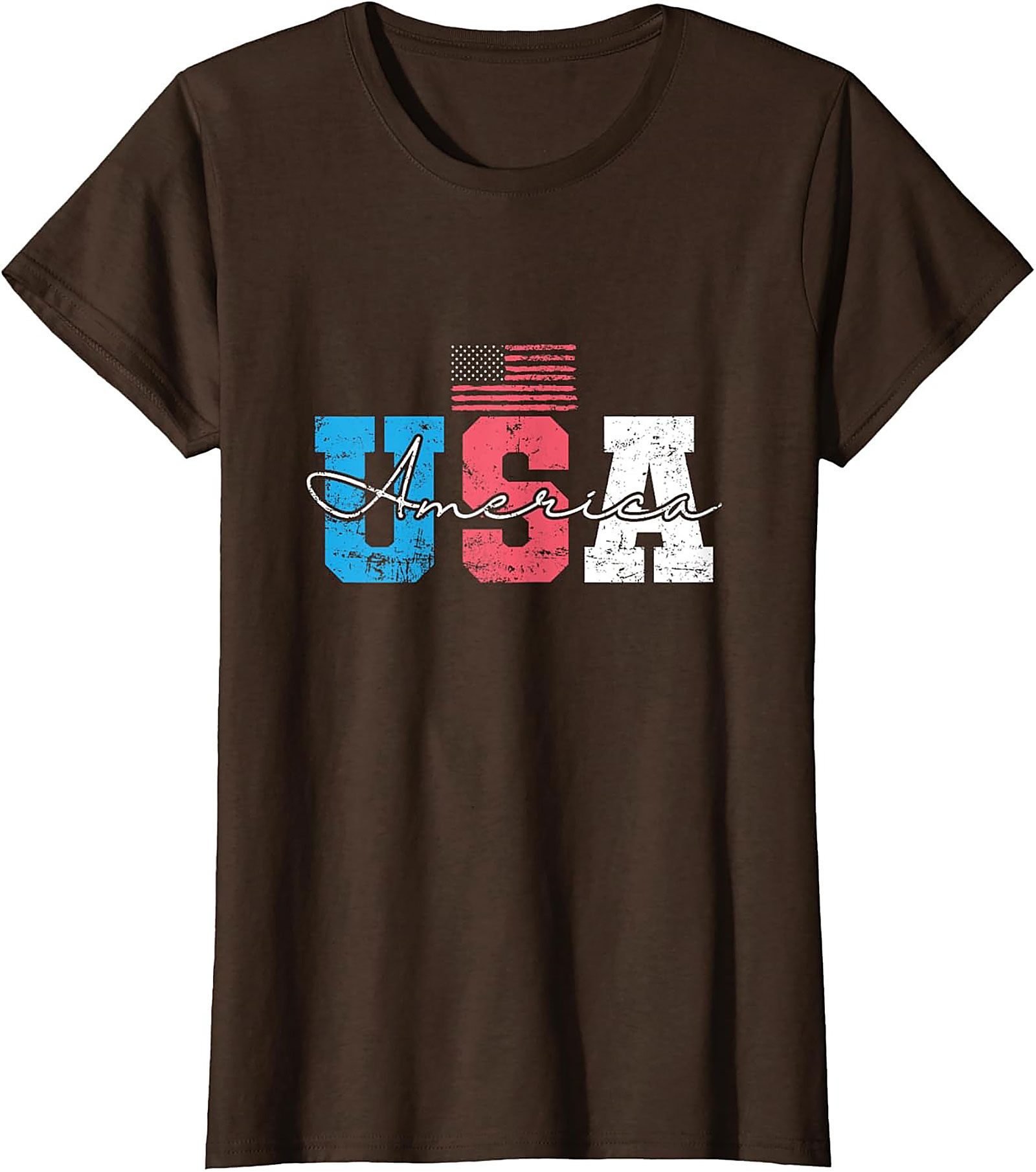 Vintage Patriotic USA Graphic Tee | Soft Cotton America Shirt