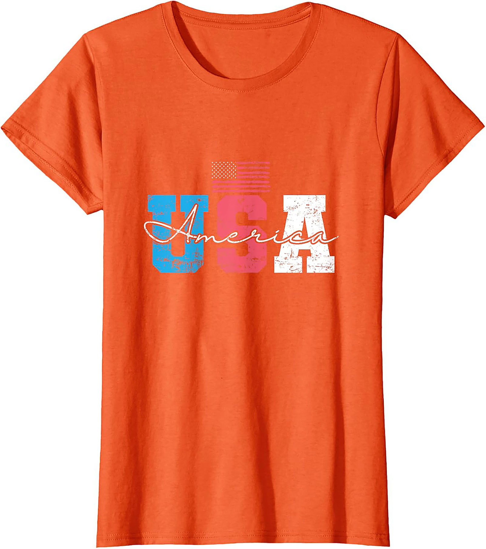 Vintage Patriotic USA Graphic Tee | Soft Cotton America Shirt