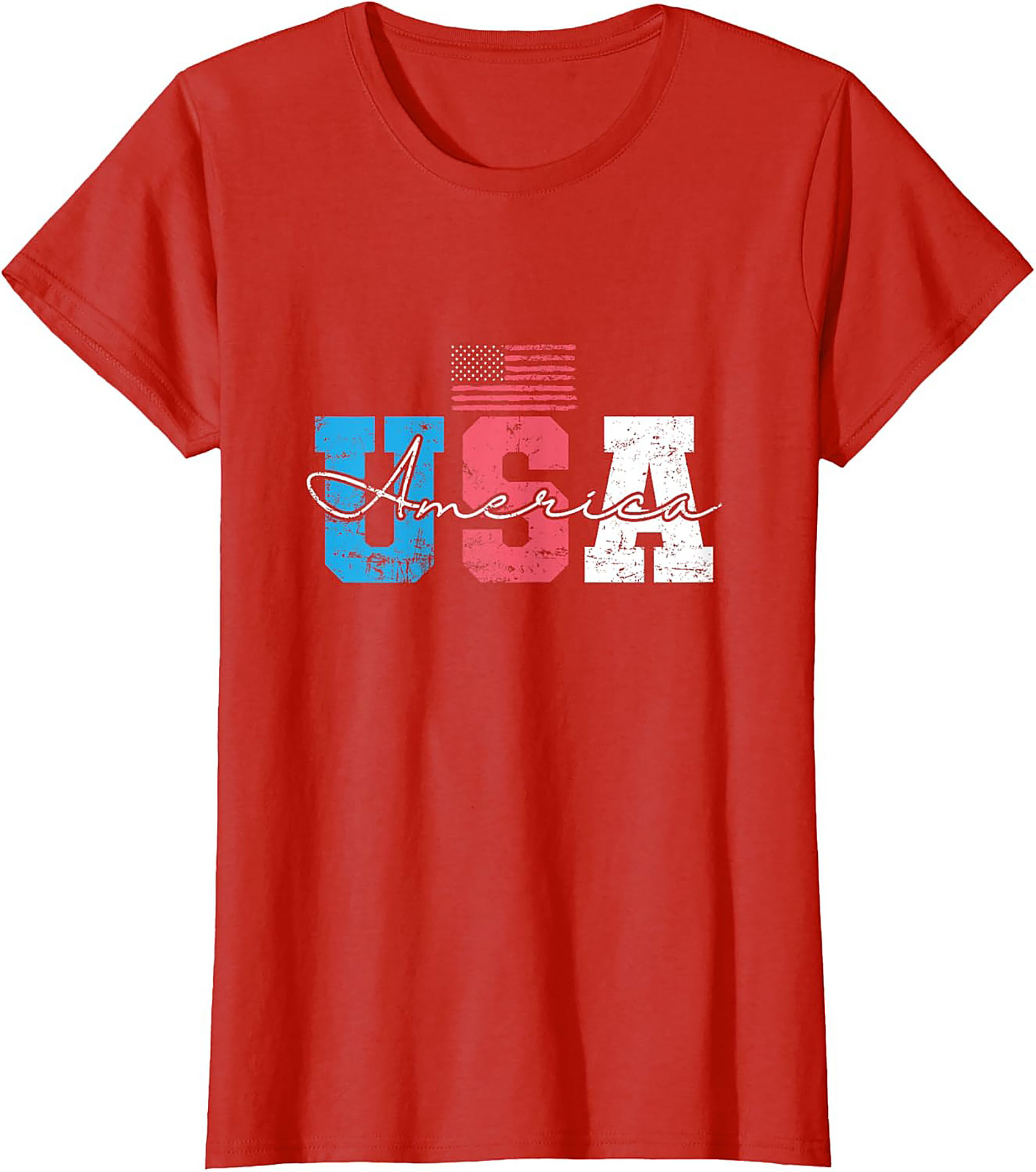 Vintage Patriotic USA Graphic Tee | Soft Cotton America Shirt