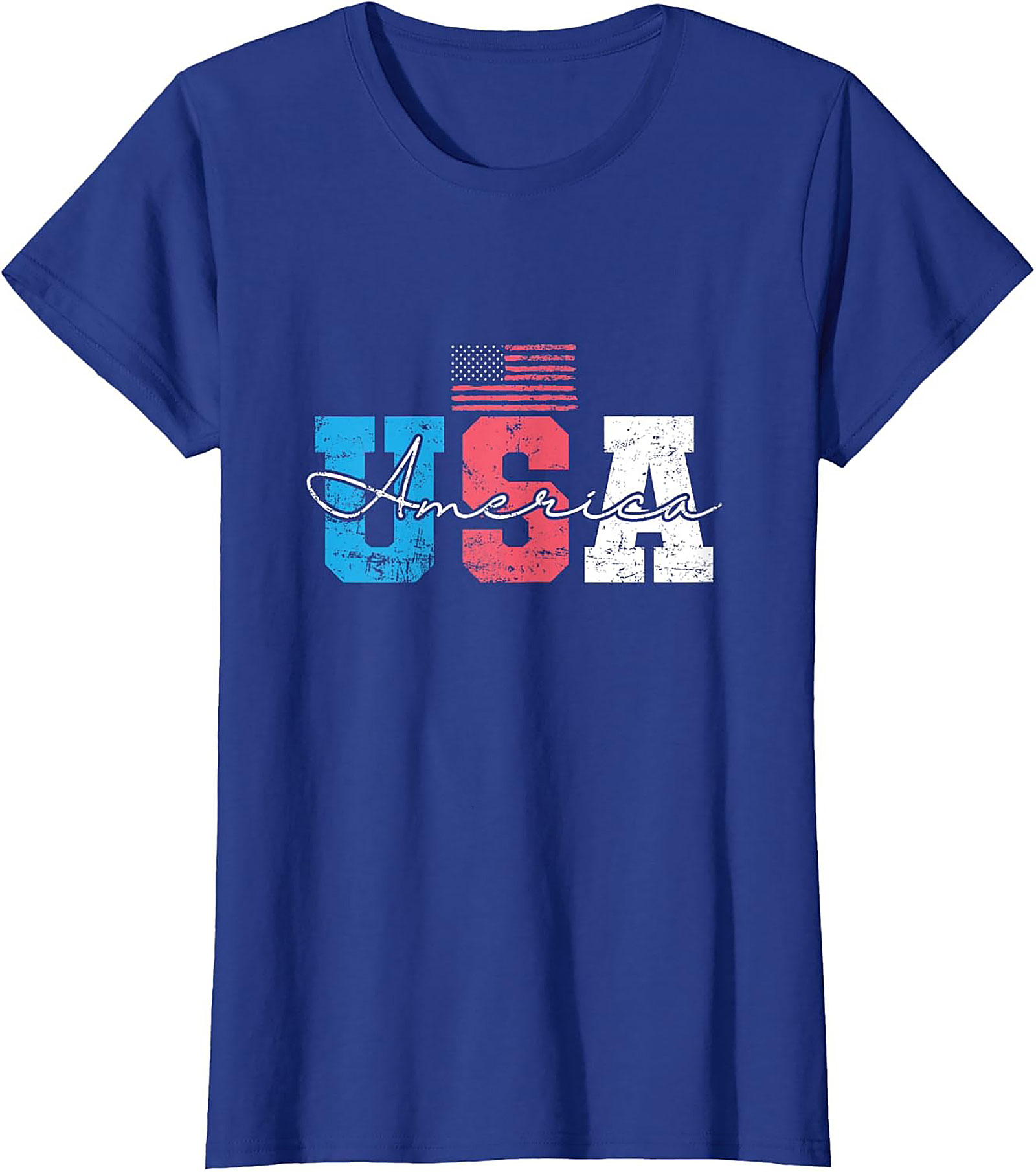 Vintage Patriotic USA Graphic Tee | Soft Cotton America Shirt