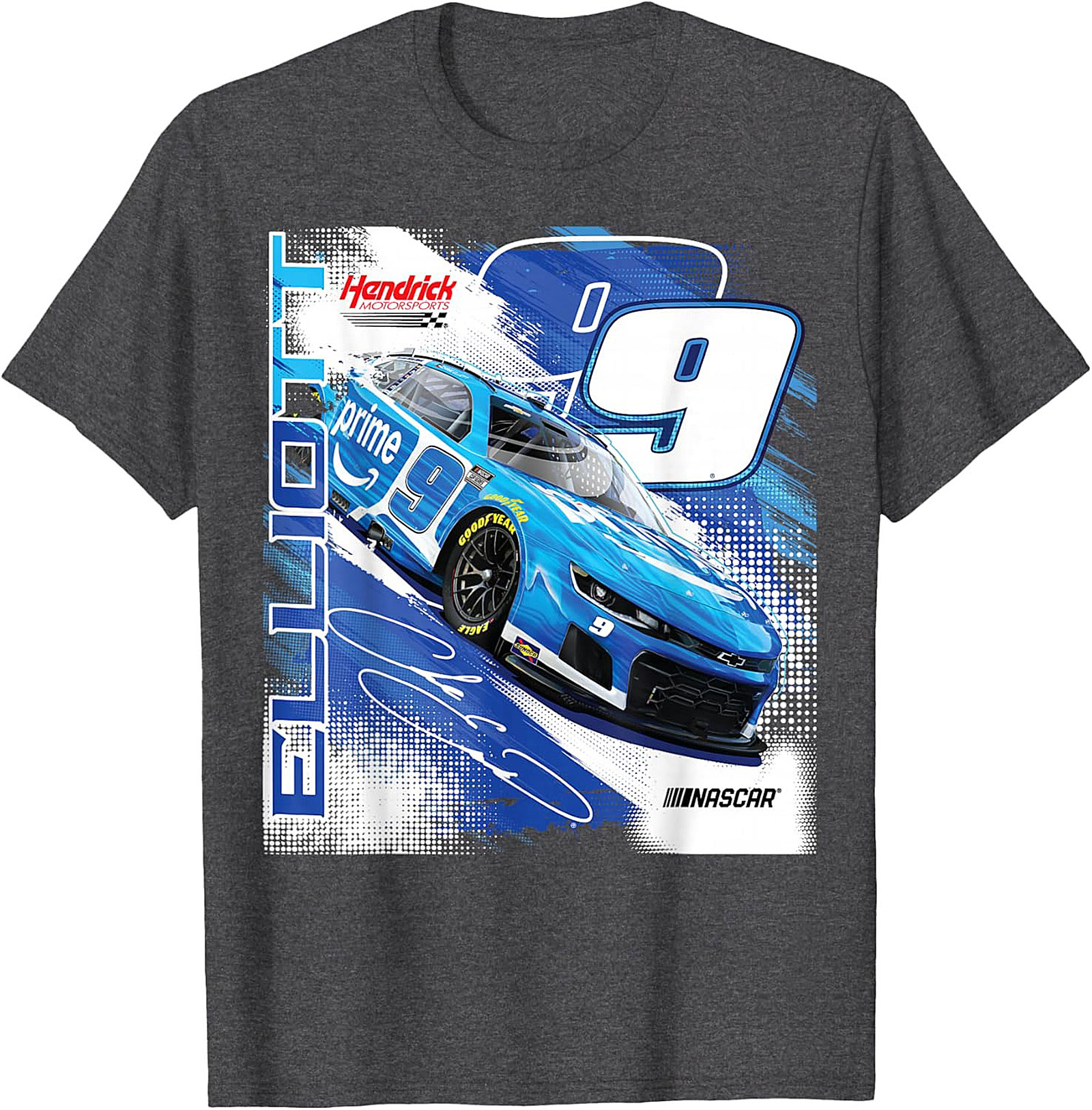 Chase Elliott #9 NASCAR Graphic Tee Fan Shirt