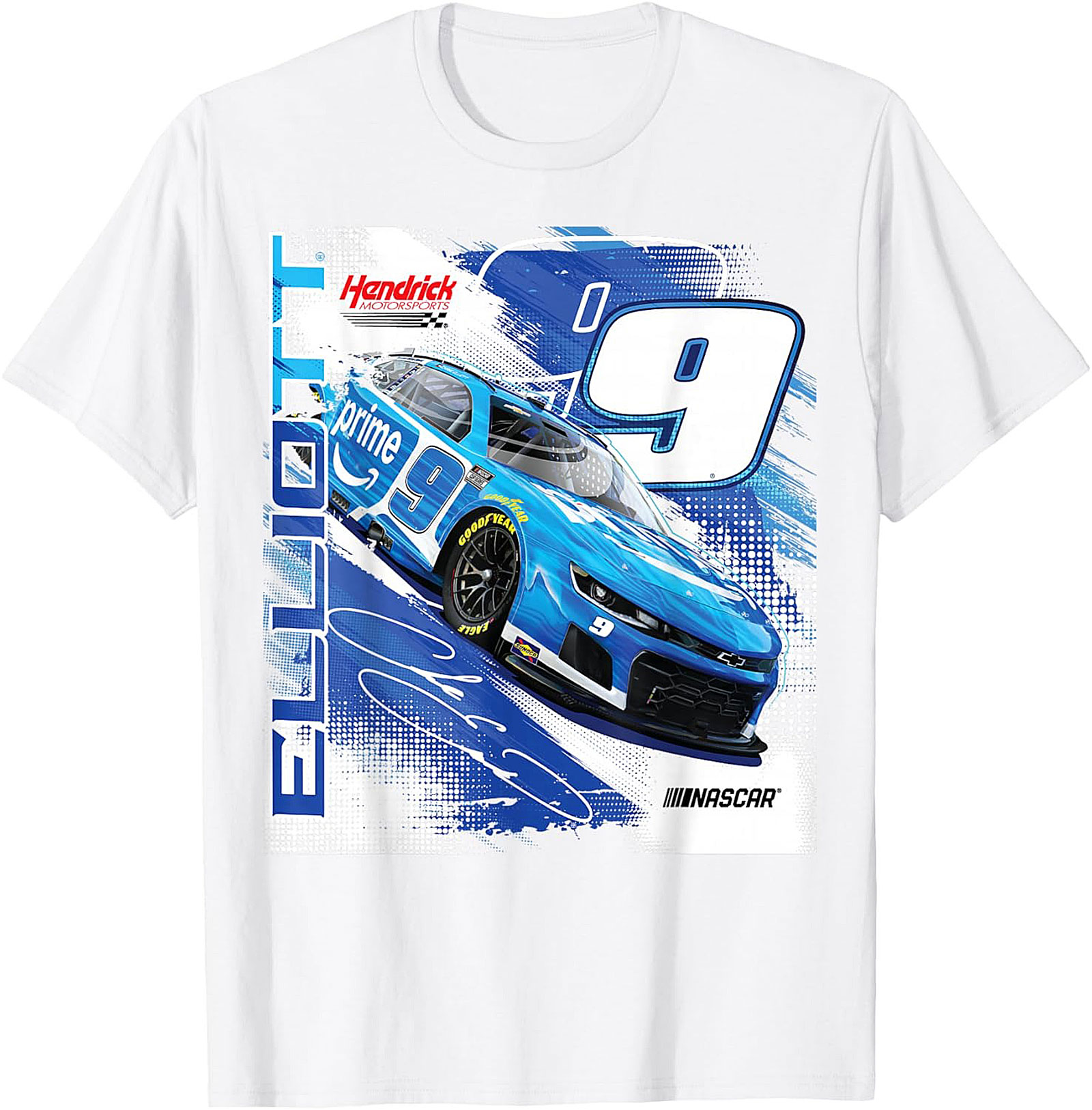 Chase Elliott #9 NASCAR Graphic Tee Fan Shirt