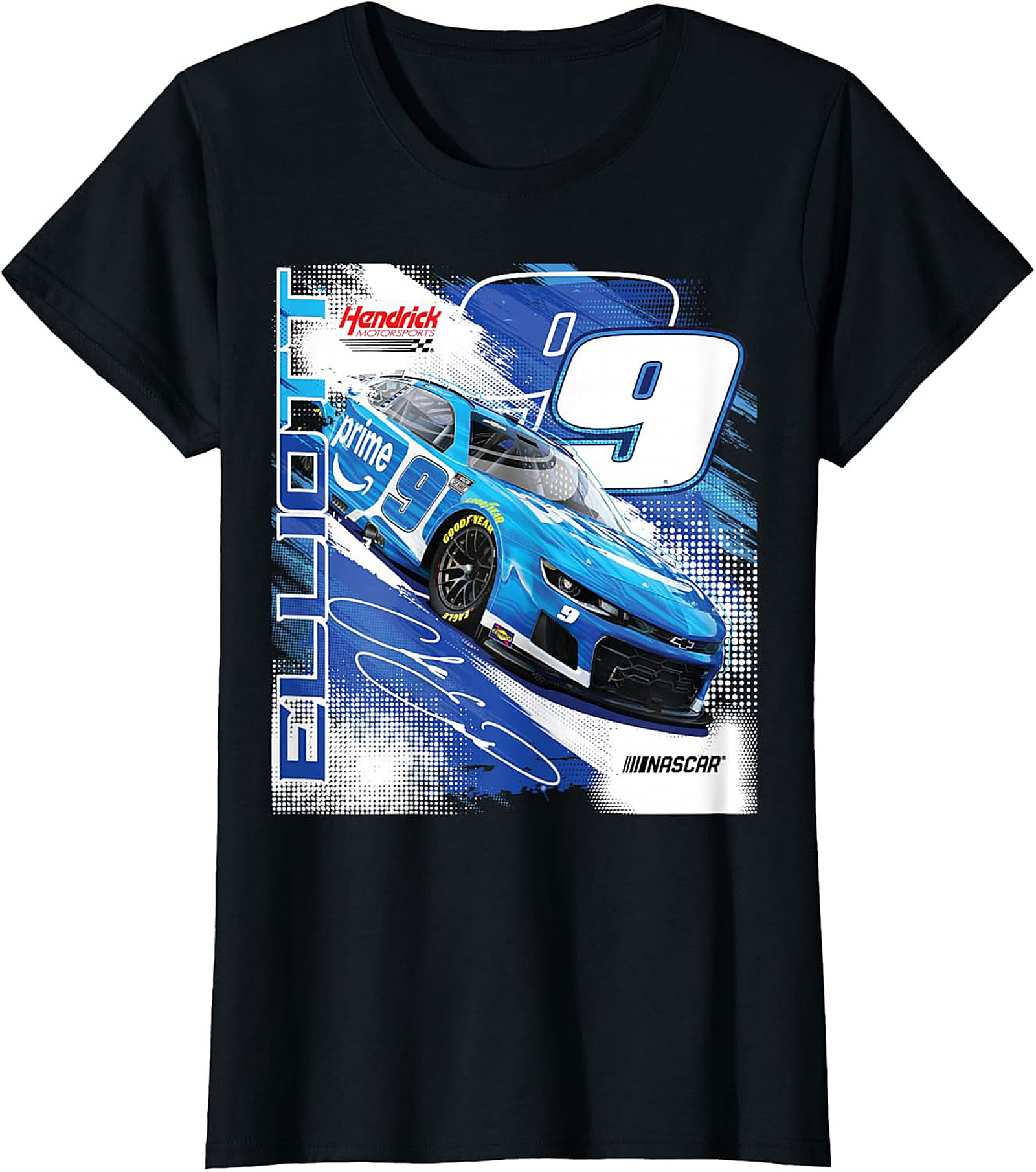Chase Elliott #9 NASCAR Graphic Tee Fan Shirt